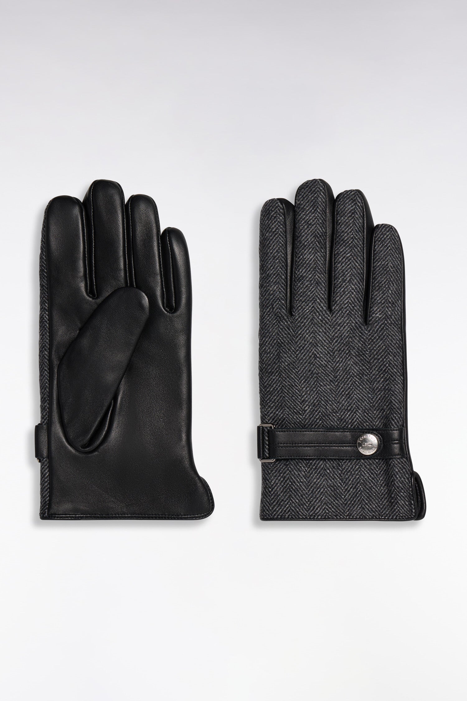 Gants in maglia noirs