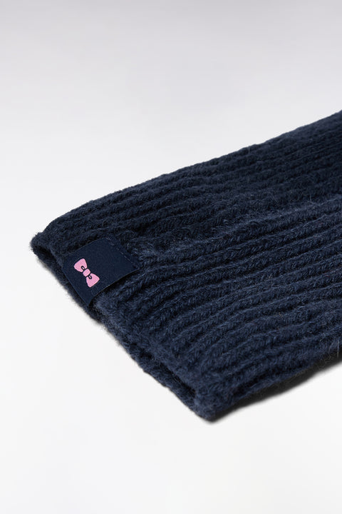 Gants en laine marine - Image 2