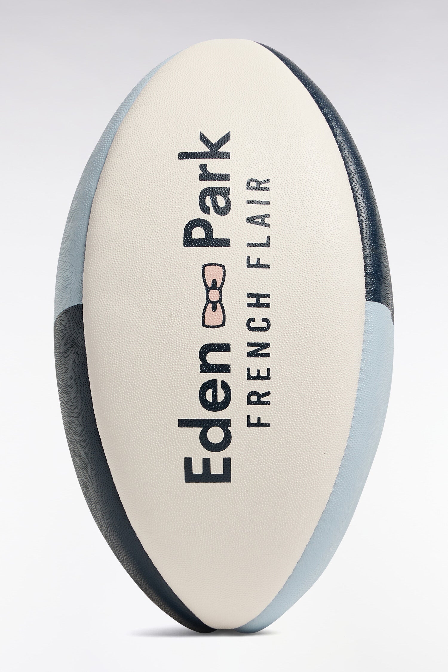 Ballon de rugby en caoutchouc marine