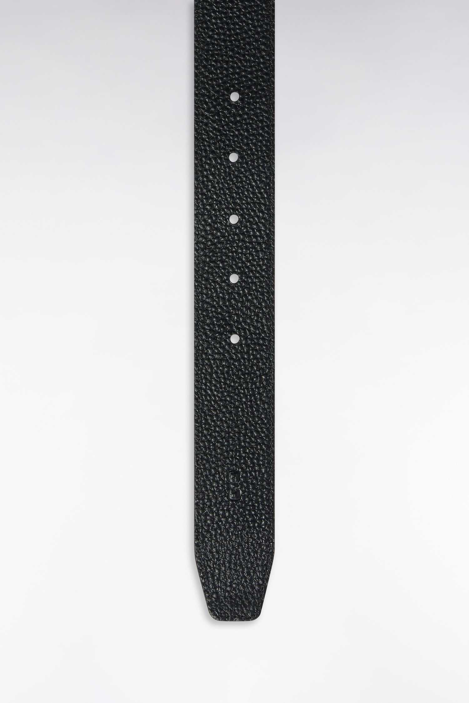 Coffret ceinture aus Leder réversible und boucles doubles aus métal argenté