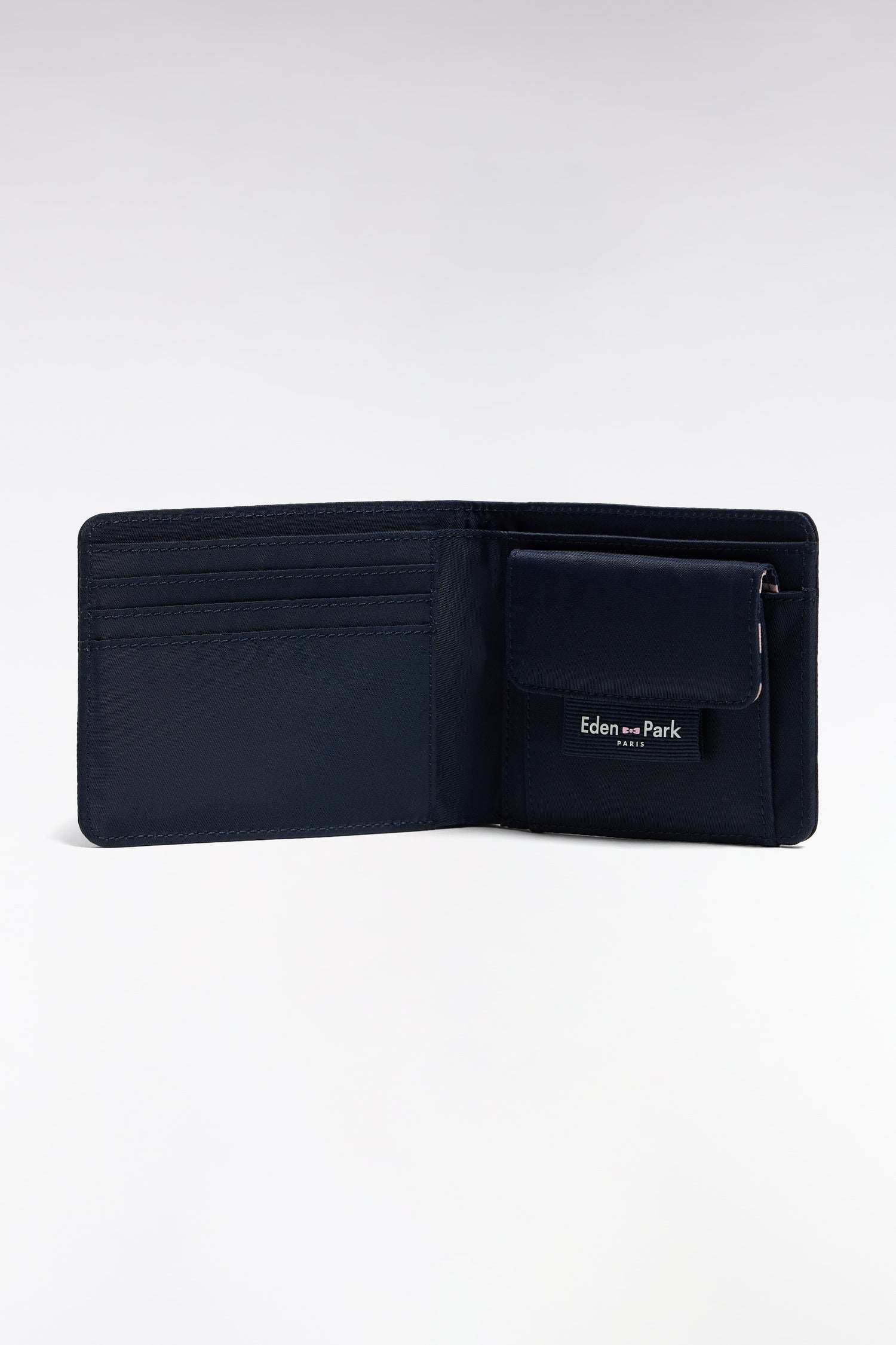 Portefeuille en nylon marine format italien