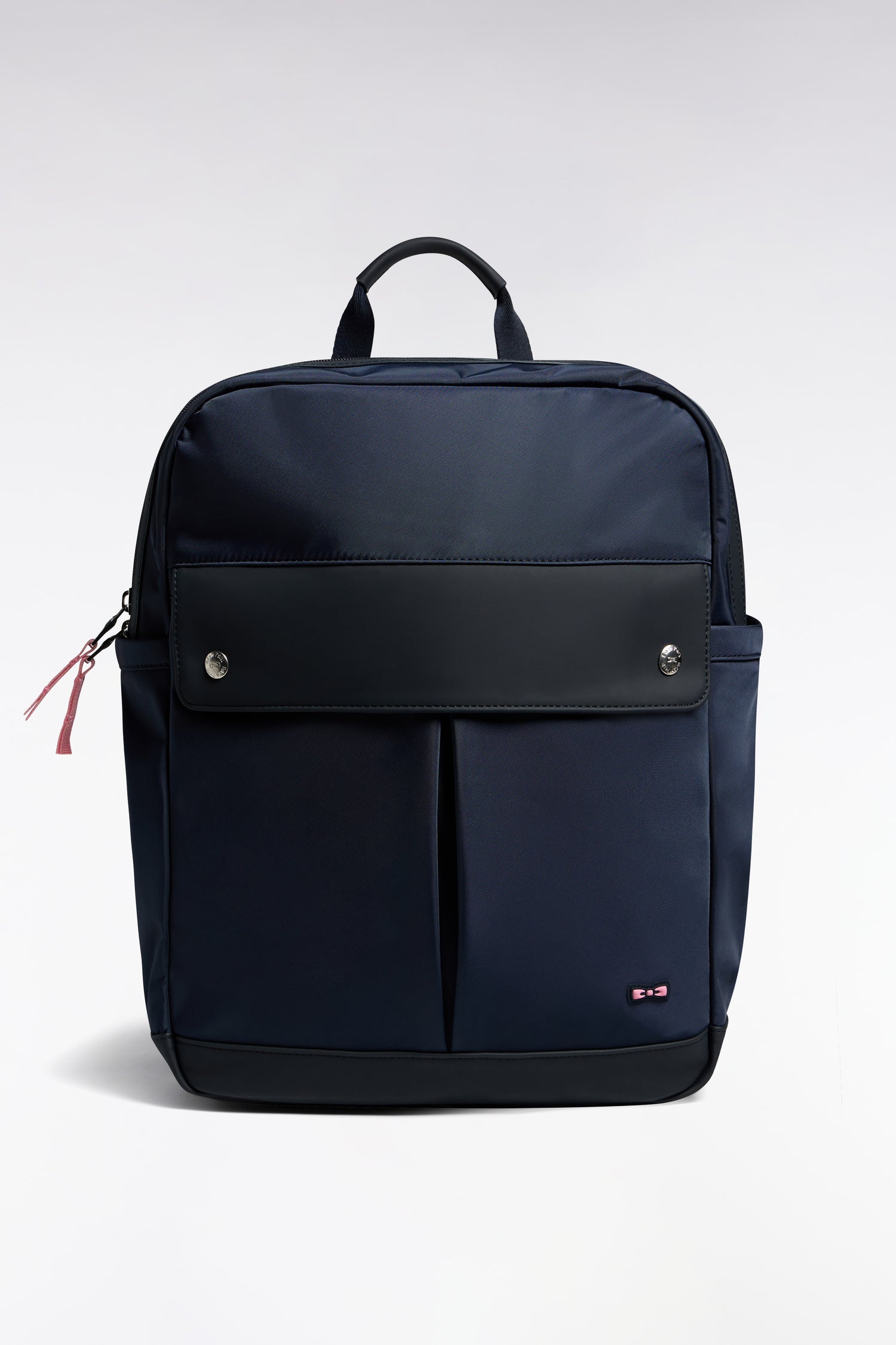 mochila en goma azul marino foncé