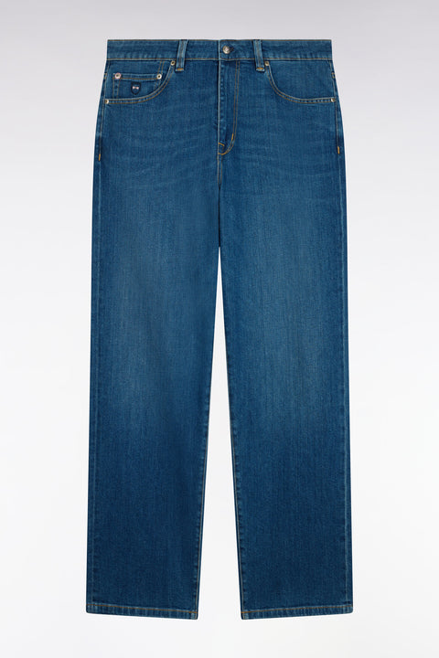 Jean en denim stretch bleu stone bleach coupe regular - Image 2