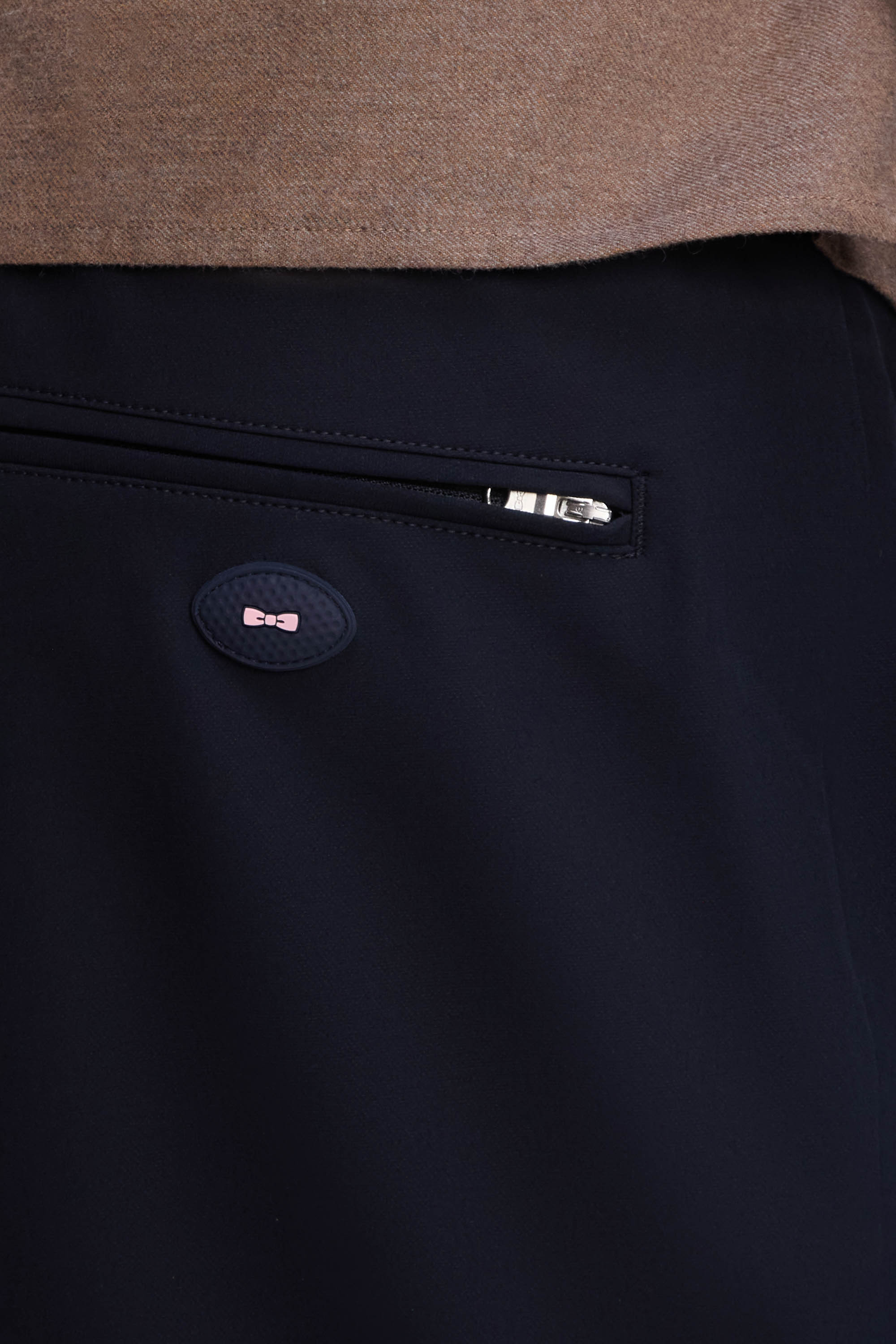 Pantalon golf en nylon technique stretch marine
