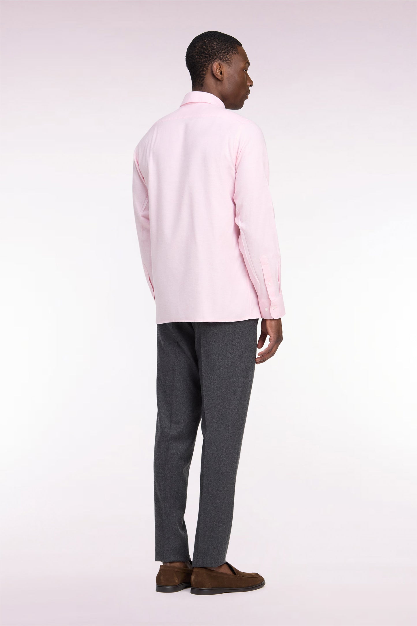 Pantalon gris chiné