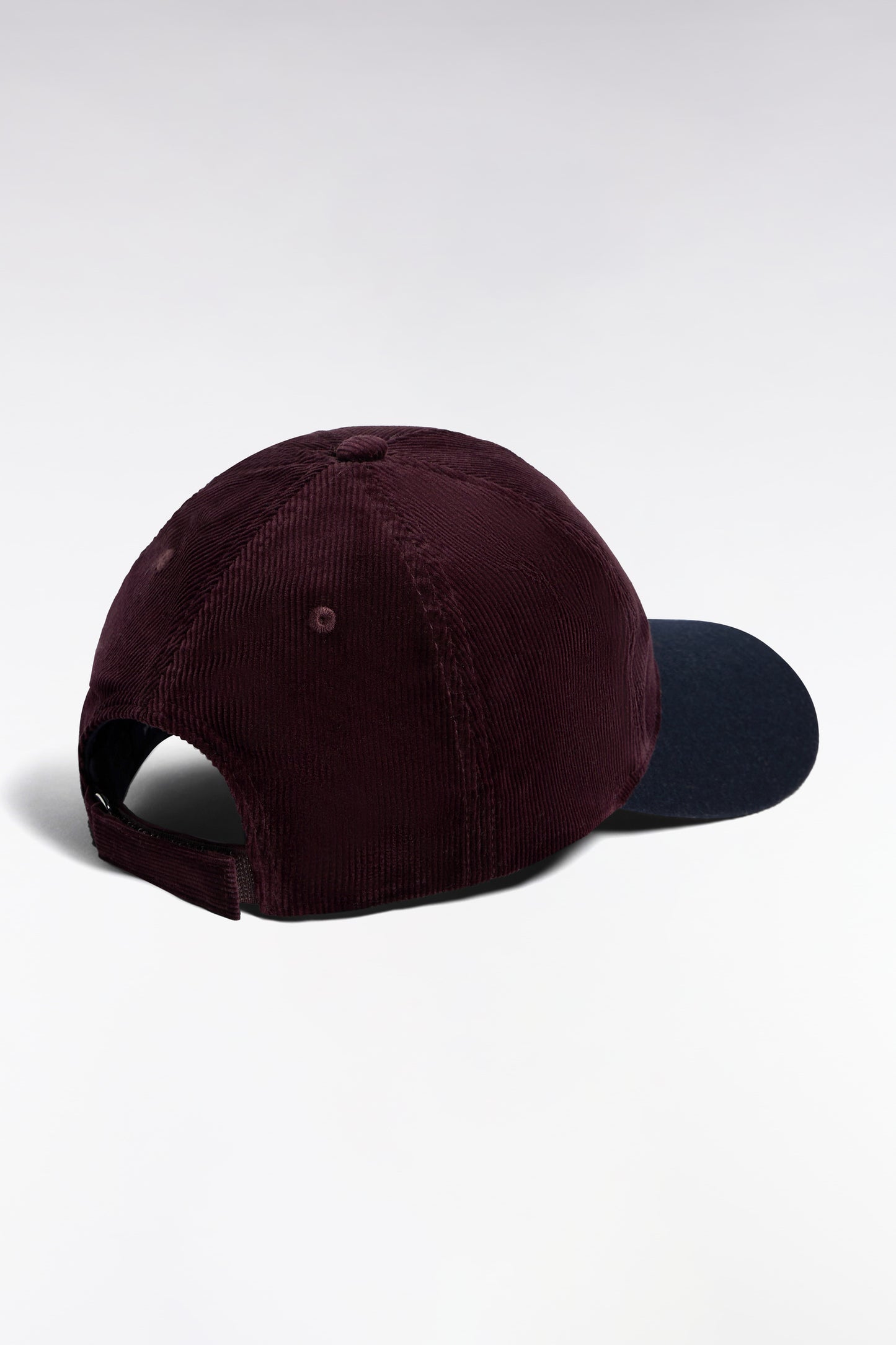 Casquette bimatière marron écusson Eden Park