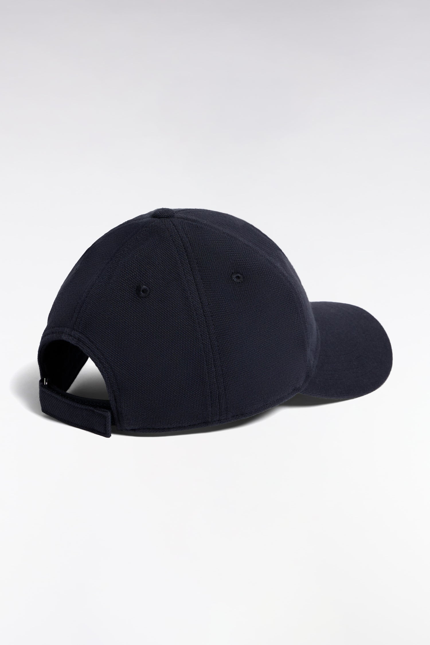 Casquette en piqué de coton marine logo Eden Park