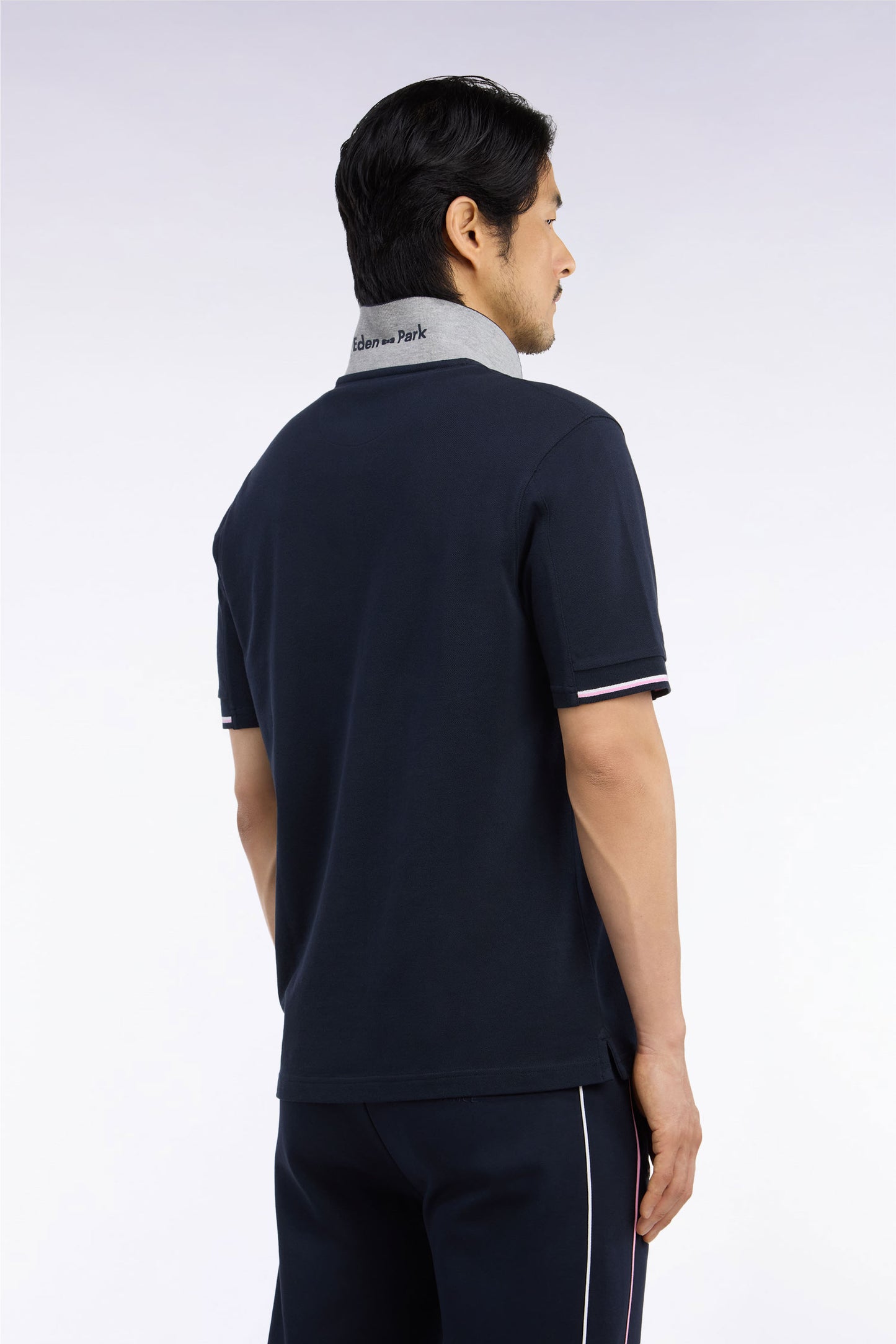 Polo manches courtes marine XV de France coupe droite