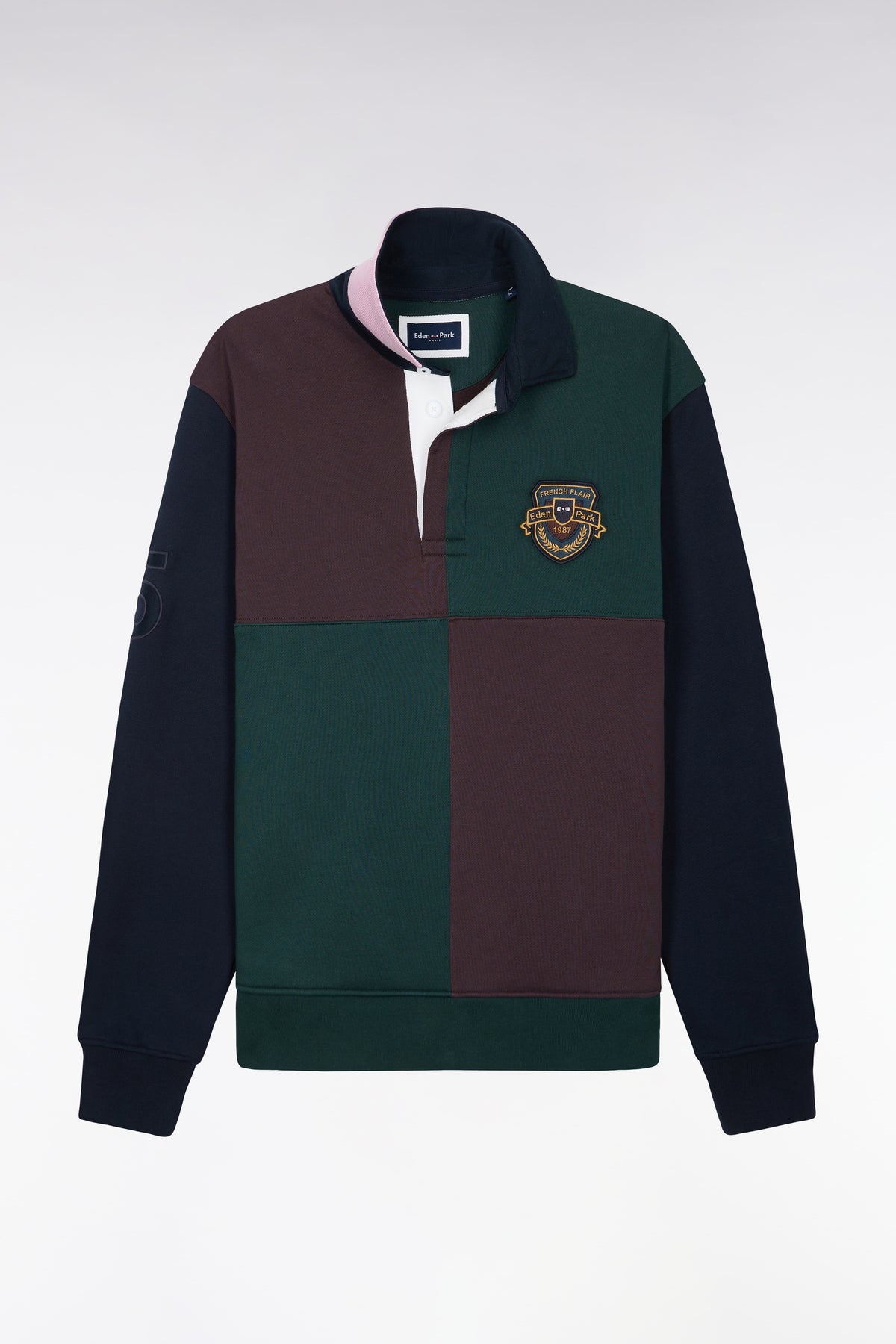 Chemise en coton écru coupe droite