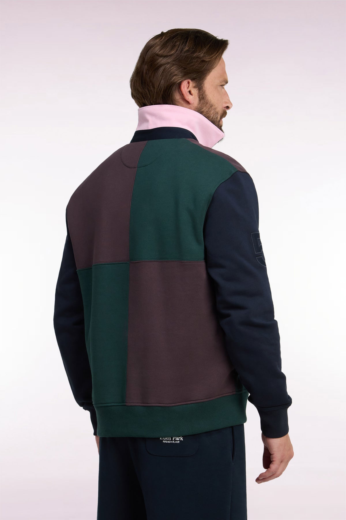 Chemise en coton écru coupe droite