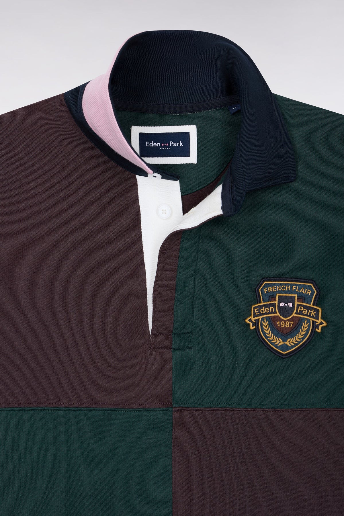 Chemise en coton écru coupe droite