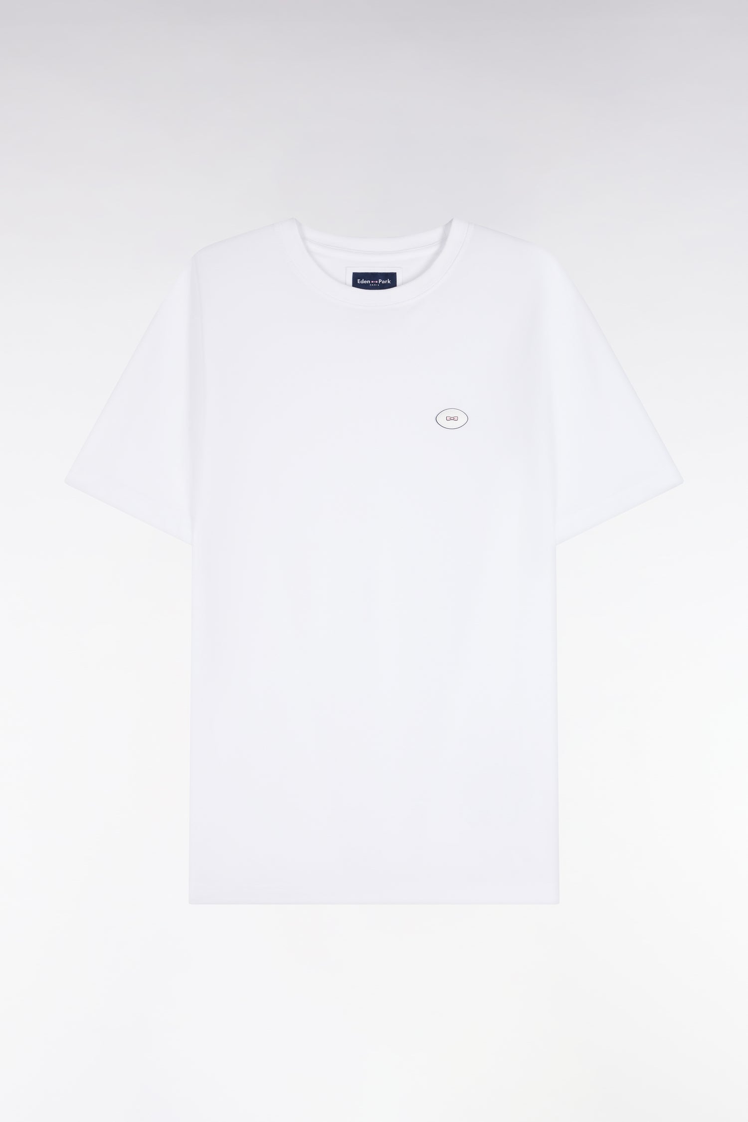 T-shirt manches courtes blanc coupe droite