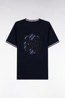 T-shirt manches courtes marine XV de France coupe droite