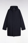 Parka longue marine