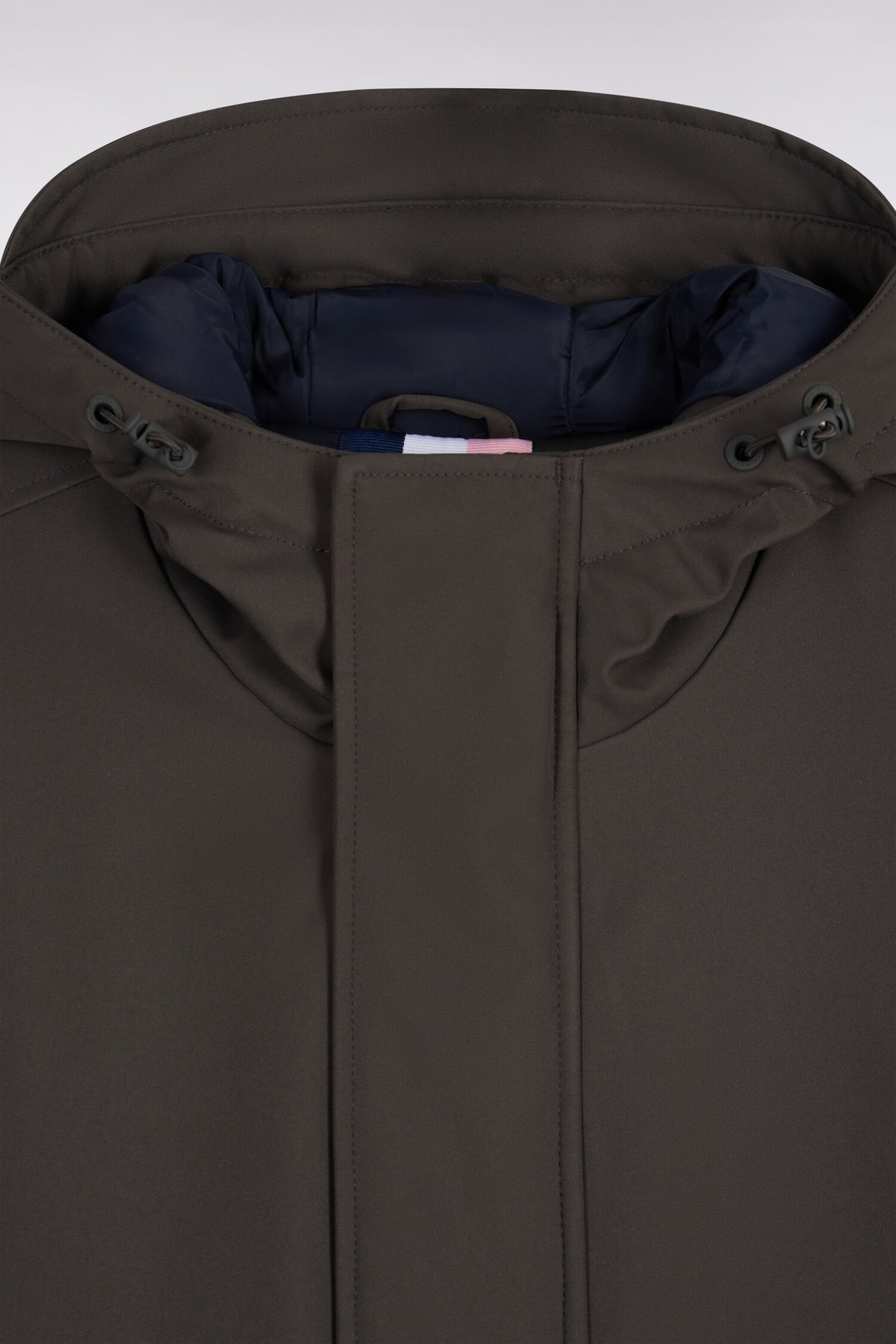 Parka longue kaki
