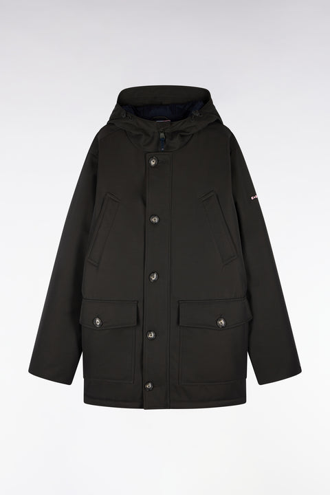 Khaki buttoned parka - Image 2