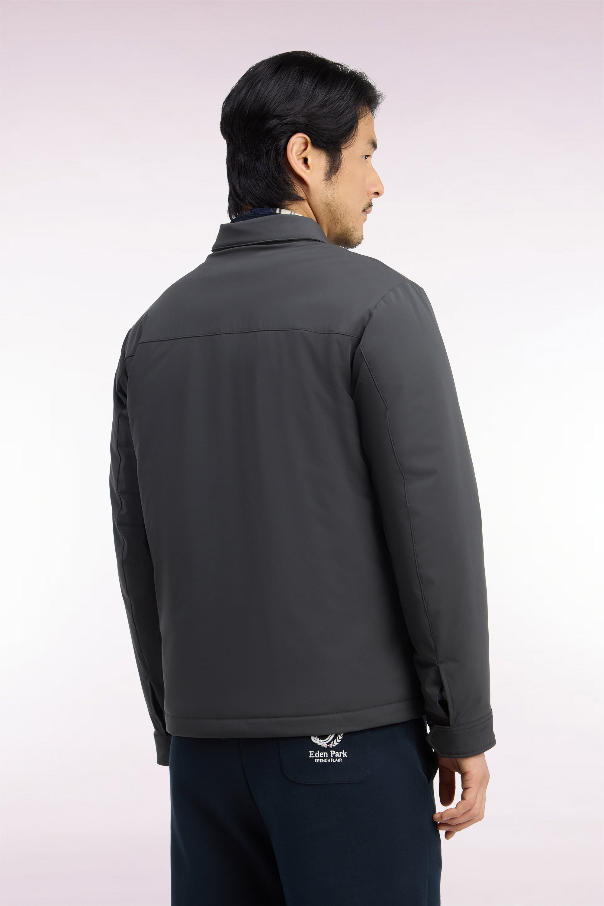 Surchemise in nylon stretch kaki