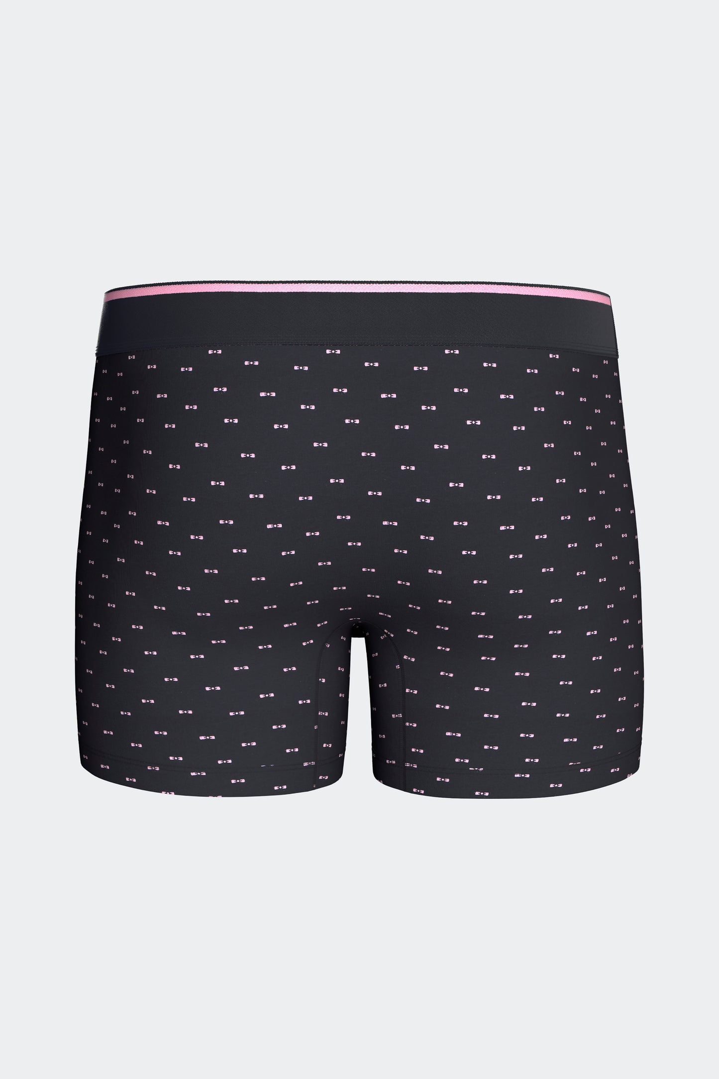 Boxer en coton stretch marine à micromotifs nœud papillon