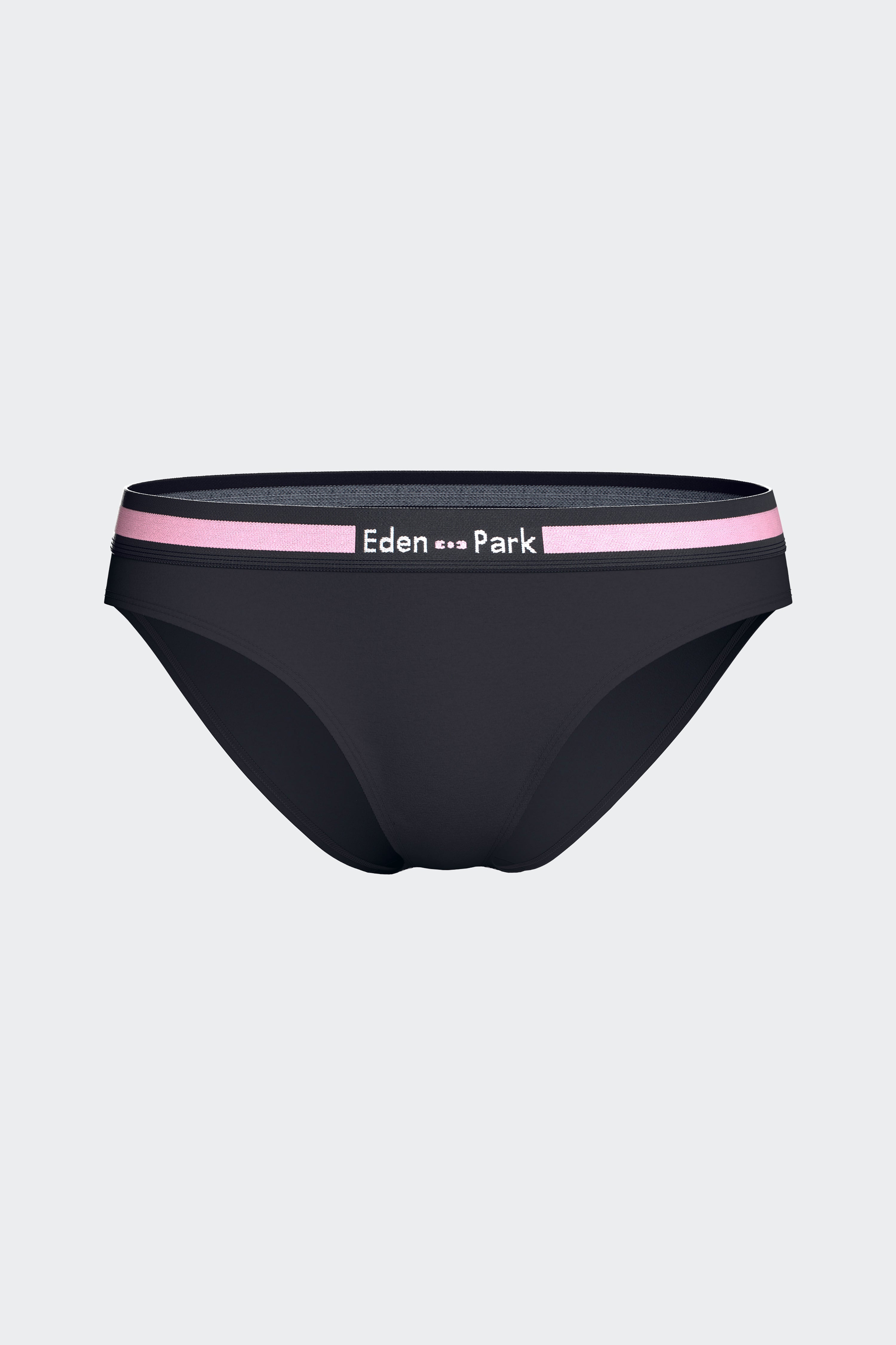 Culotte unie en coton stretch marine