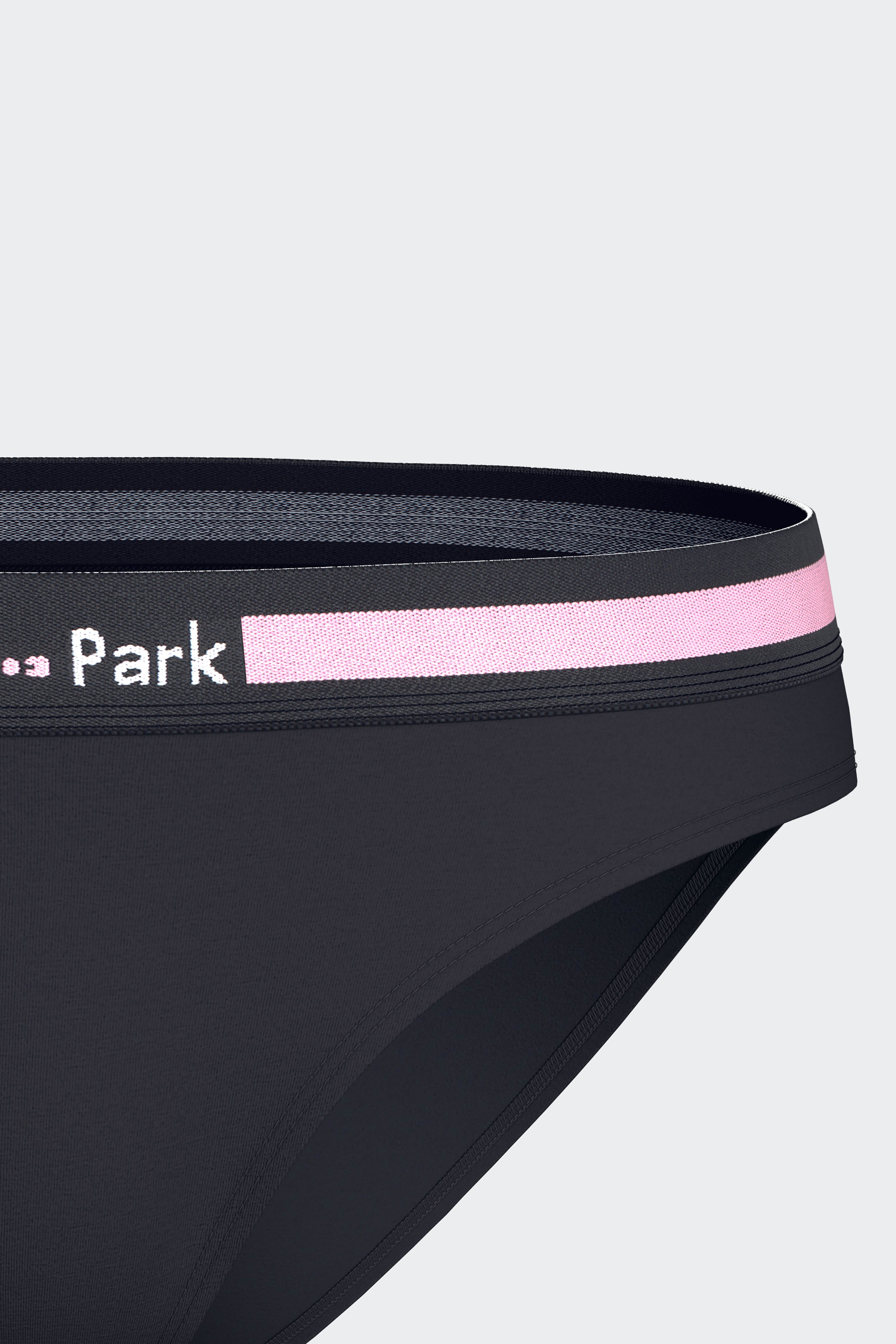 Culotte unie en coton stretch marine