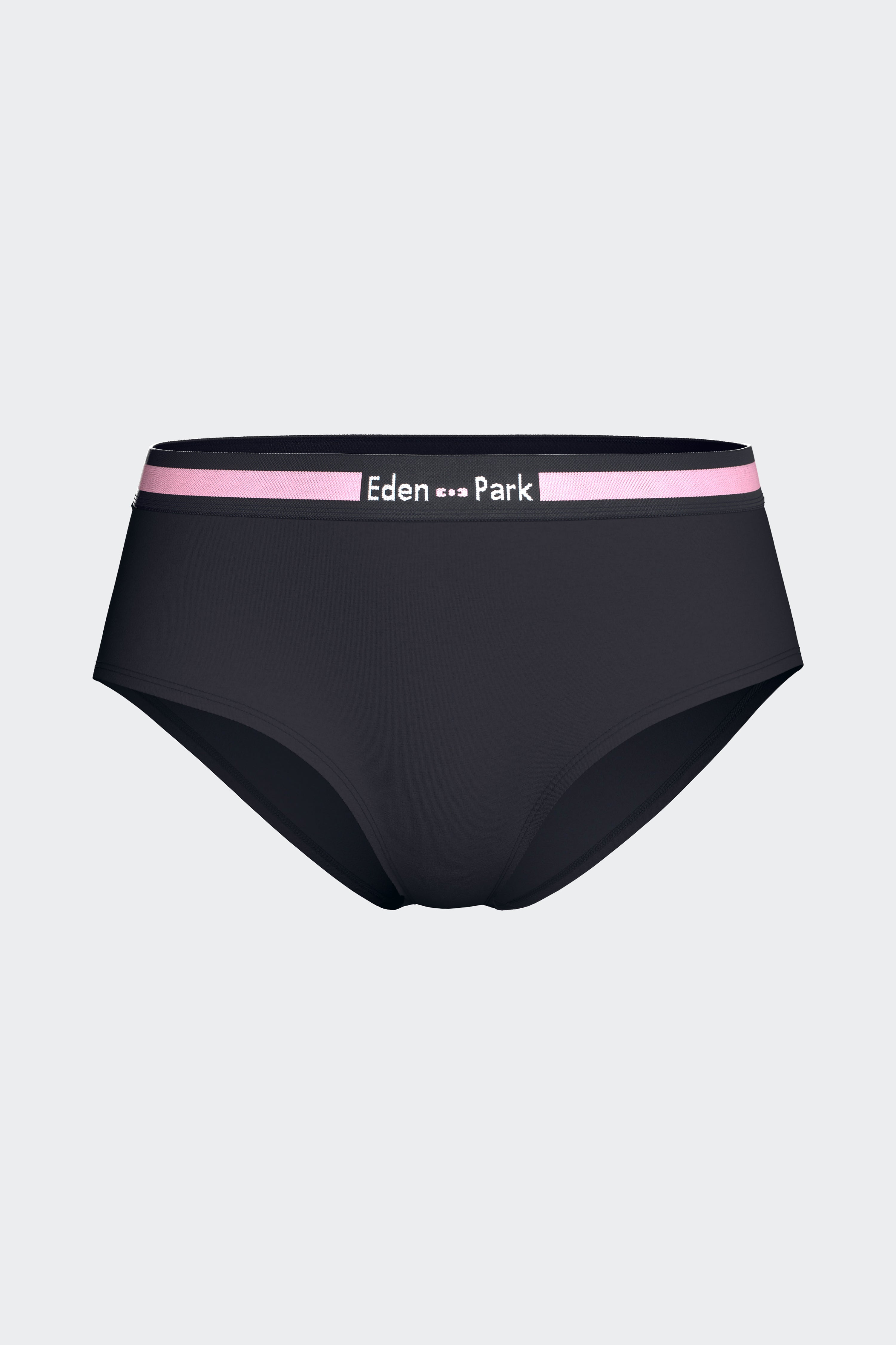 Shorty uni en coton stretch marine