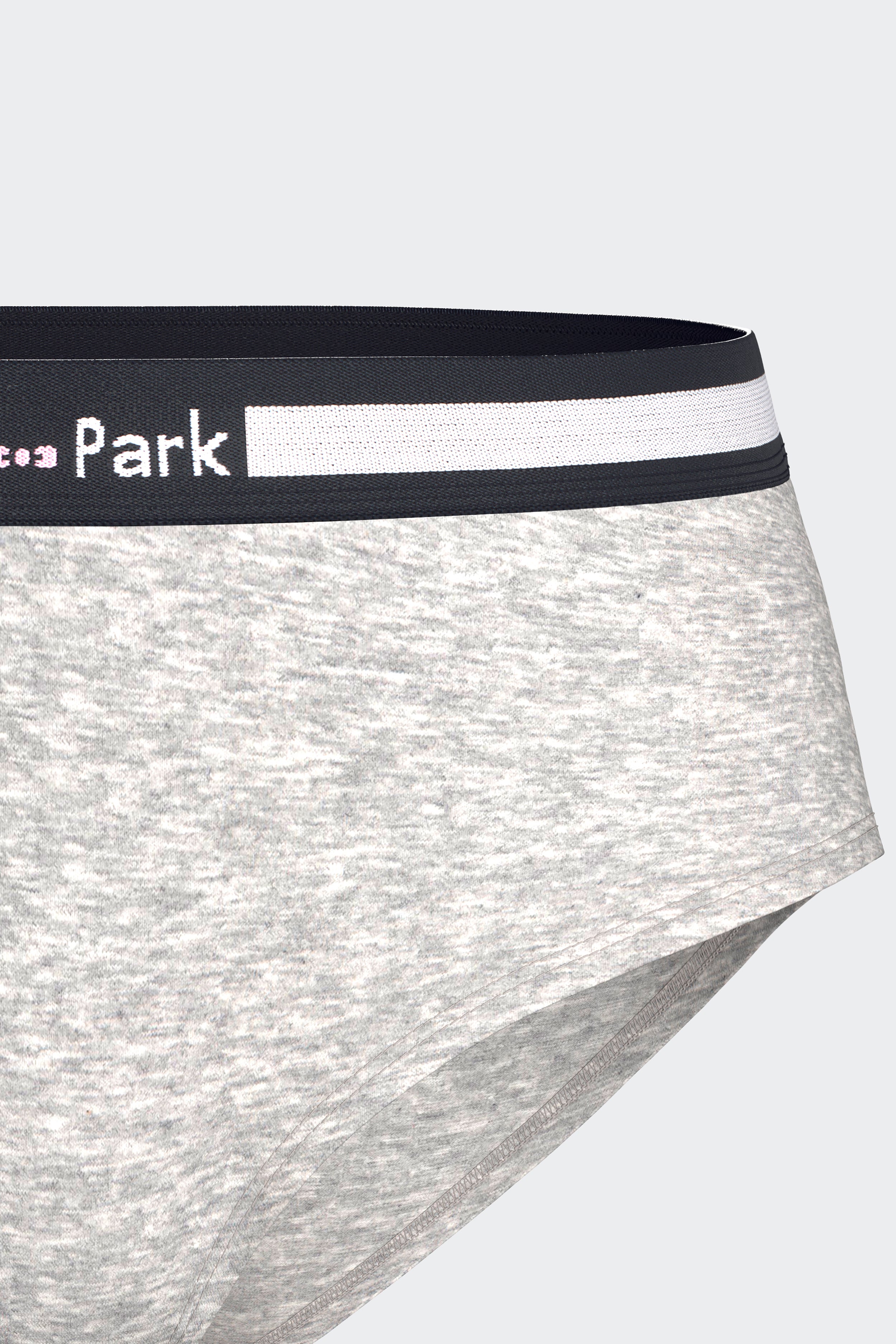 Shorty uni en coton stretch gris