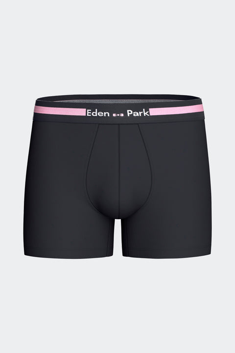 Lot de 2 boxers en jersey de coton stretch marine - Image 3