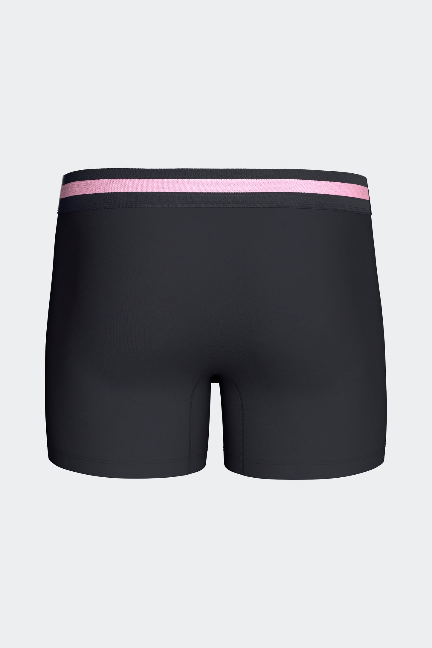 Lot de 2 boxers en jersey de coton stretch marine et rose