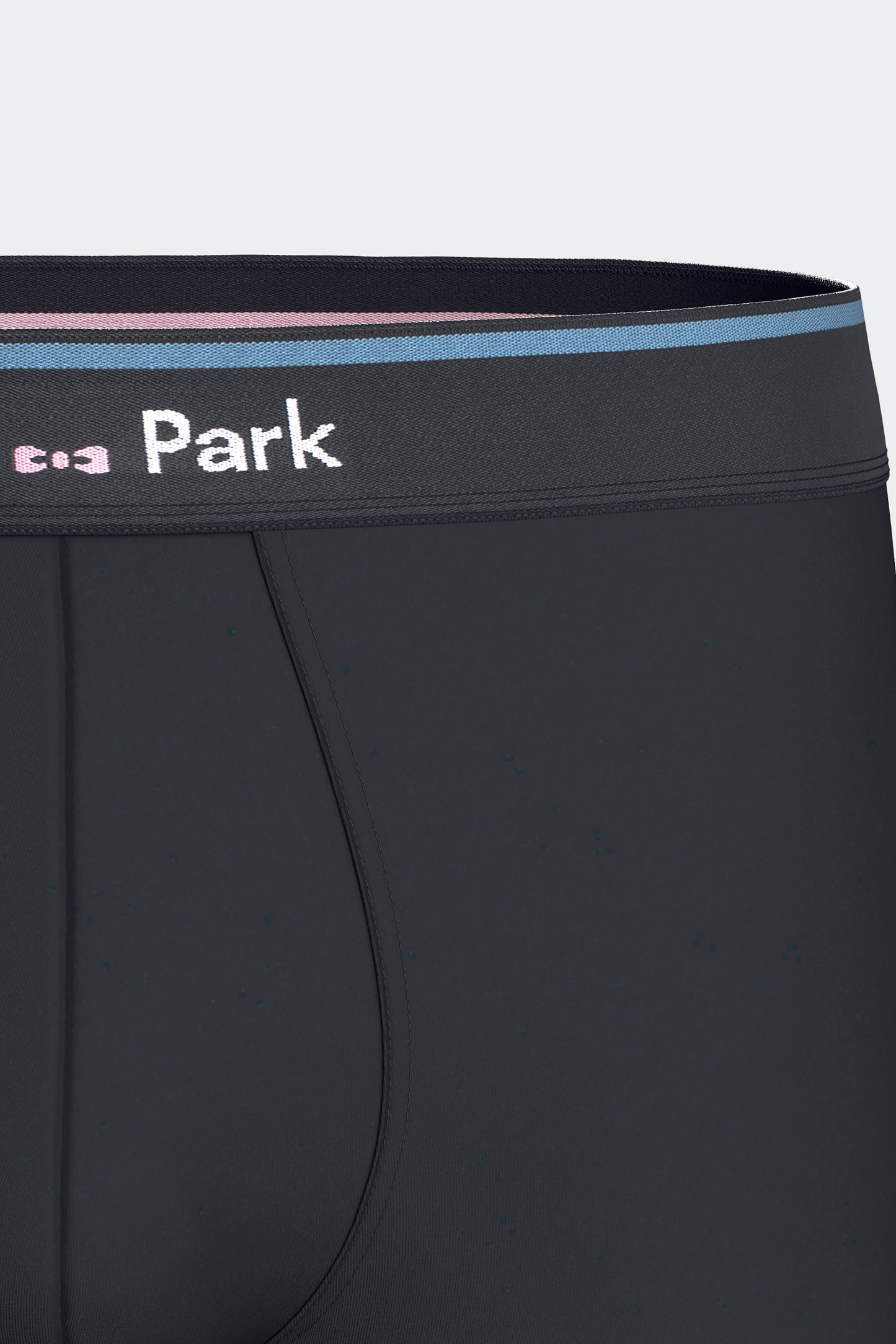 Lot de 2 boxers en jersey de coton stretch unis et rayés marine
