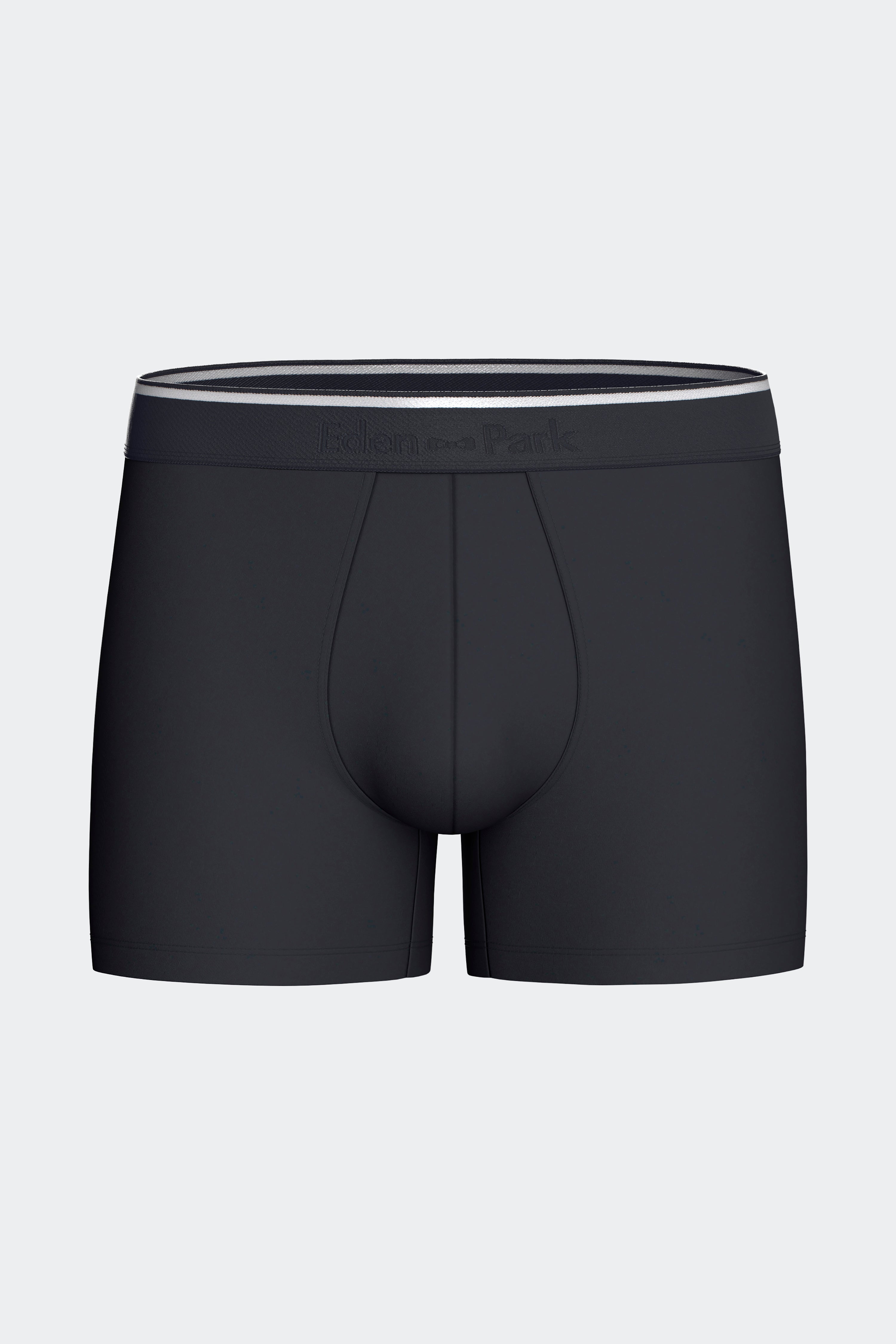 Lot de 2 boxers en jersey de coton stretch unis et imprimés vert