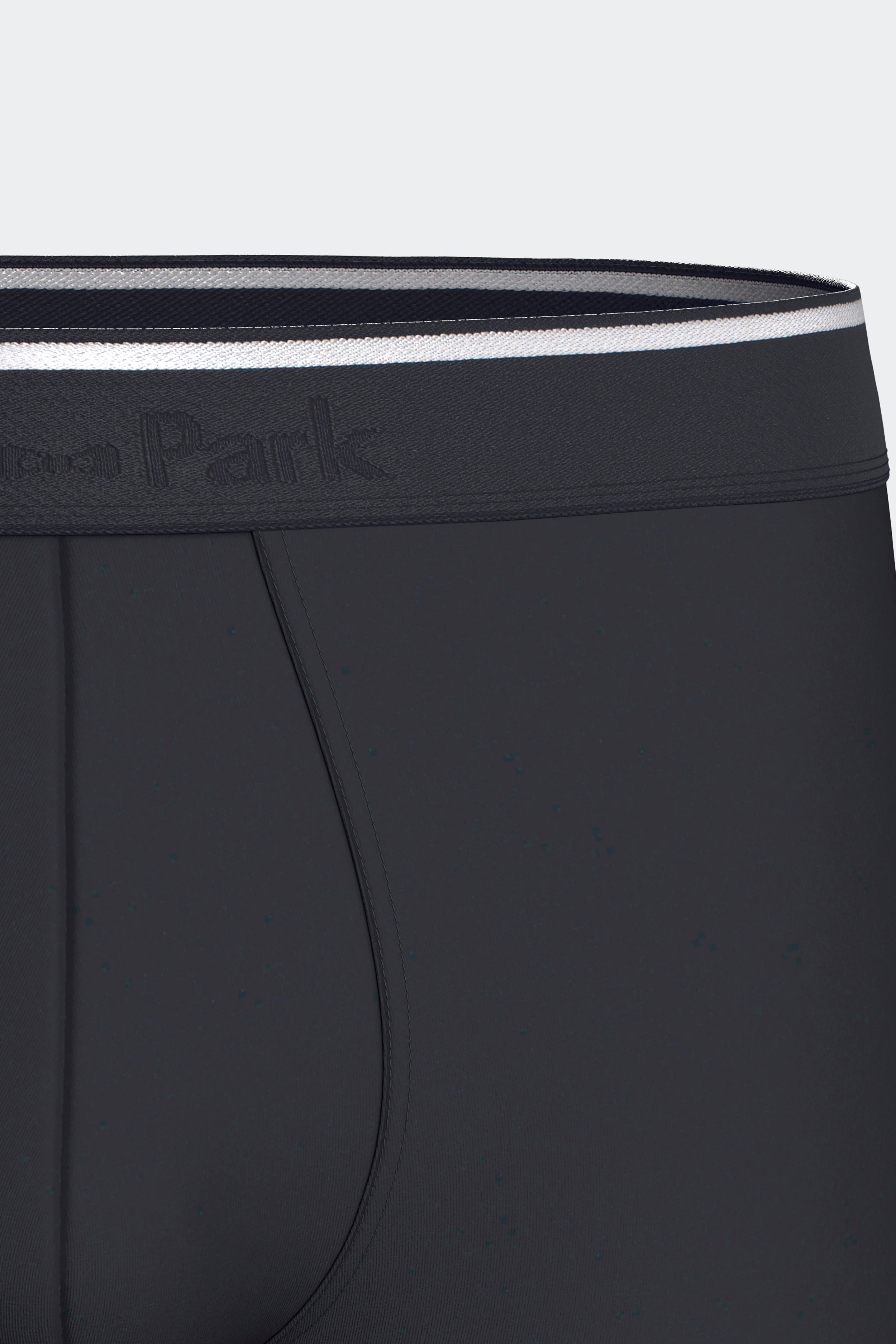 Lot de 2 boxers en jersey de coton stretch unis et imprimés vert