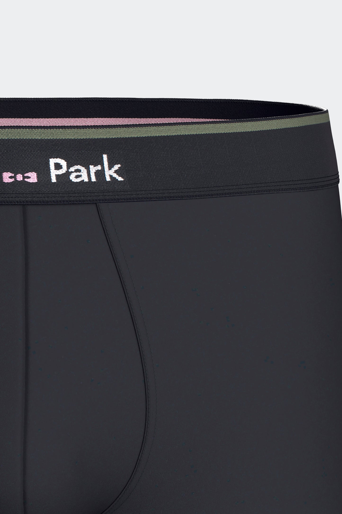 Lot de 2 boxers en jersey de coton stretch unis et damiers marine et kaki