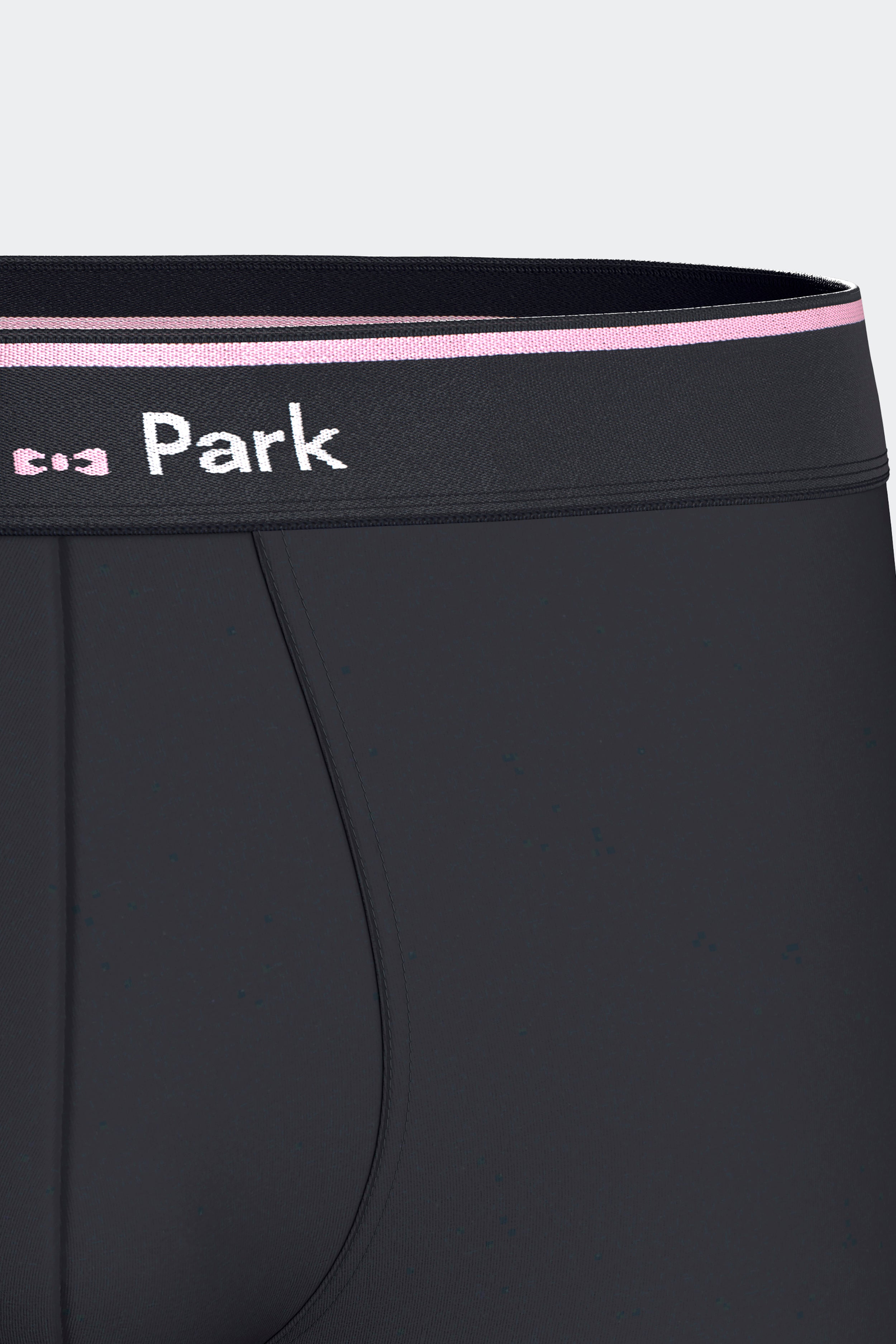 Lot de 2 boxers en jersey de coton stretch unis marine et noir