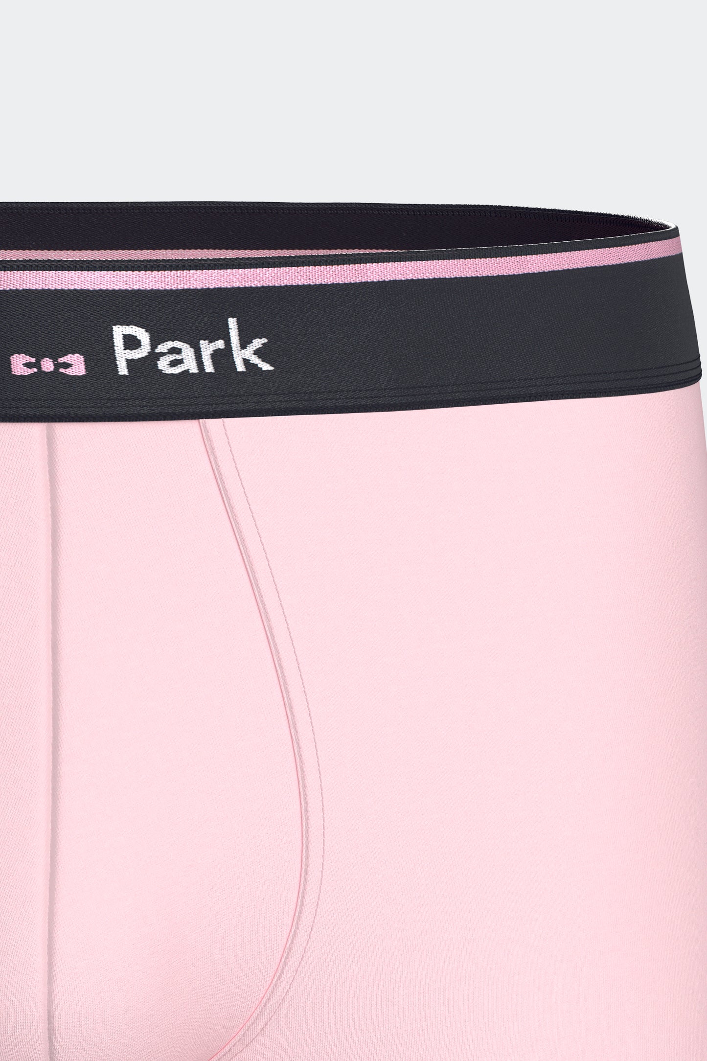 Lot de 2 boxers en jersey de coton stretch unis marine et rose