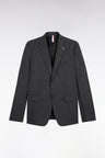 Gray heat-sealed suit jacket