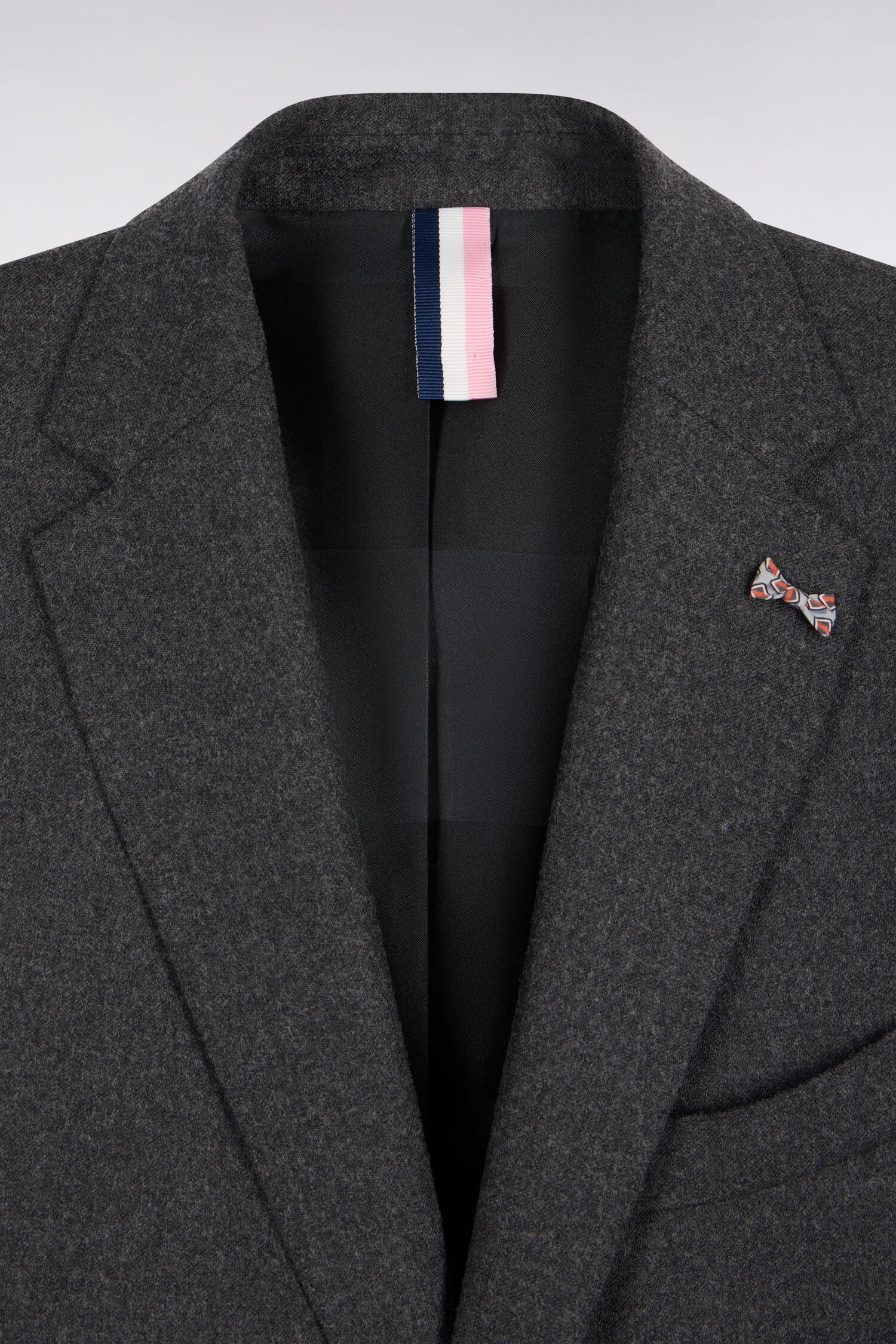 Veste de costume thermocollée grise