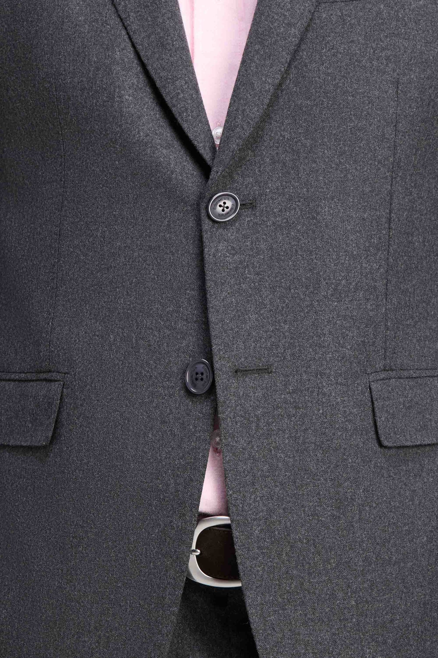Veste de costume thermocollée grise