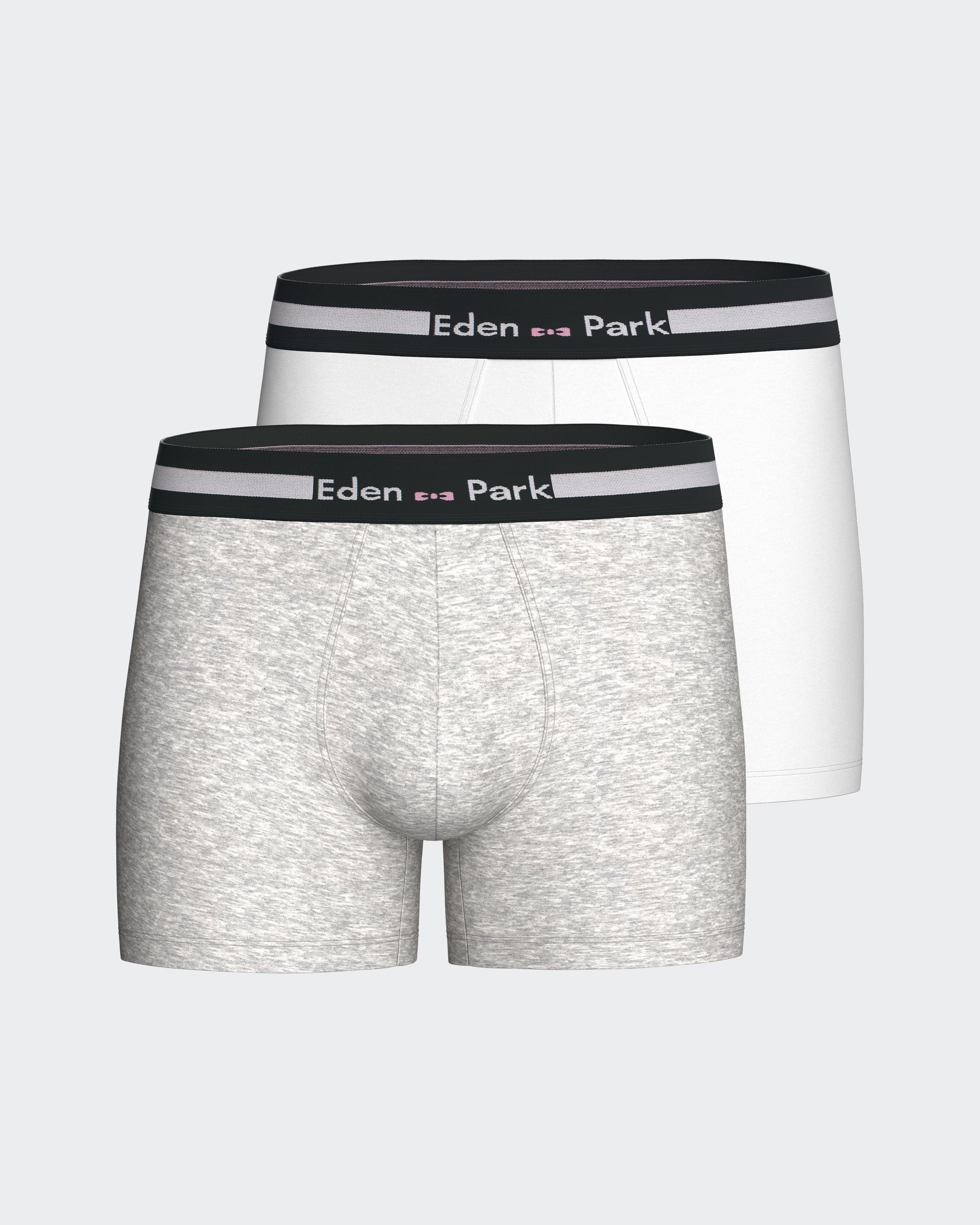 Lot de sous-vêtements en coton stretch gris
