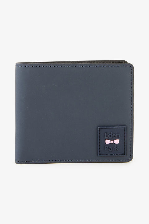 Portefeuille format italien gomme bleu foncé - Image 1