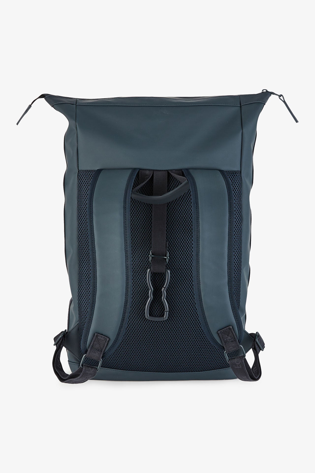 Sac a dos en gomme bleu fonce Eden Park