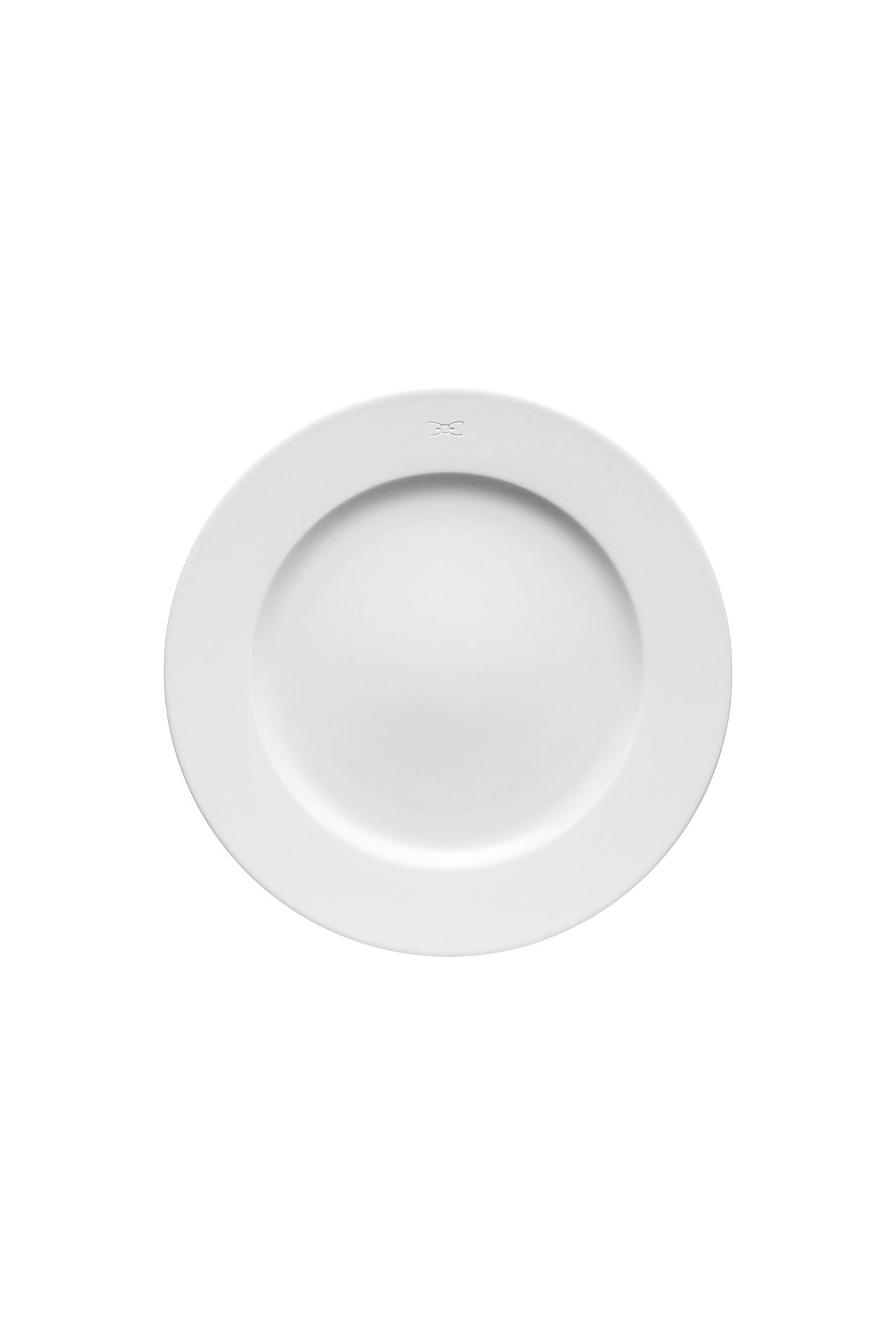 Set of 6 White Limoges porcelain dessert plates