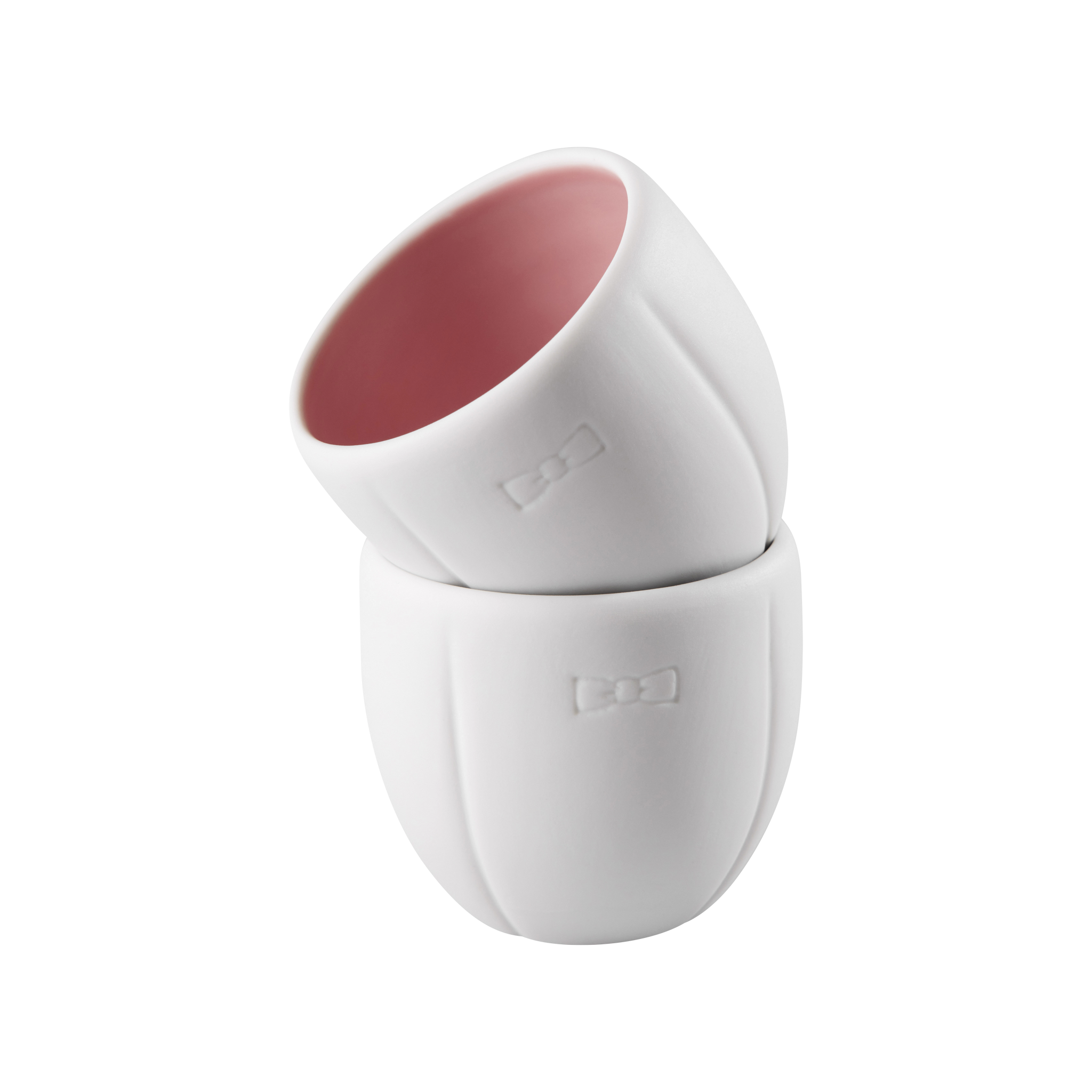 Deux tasses à café en porcelaine
