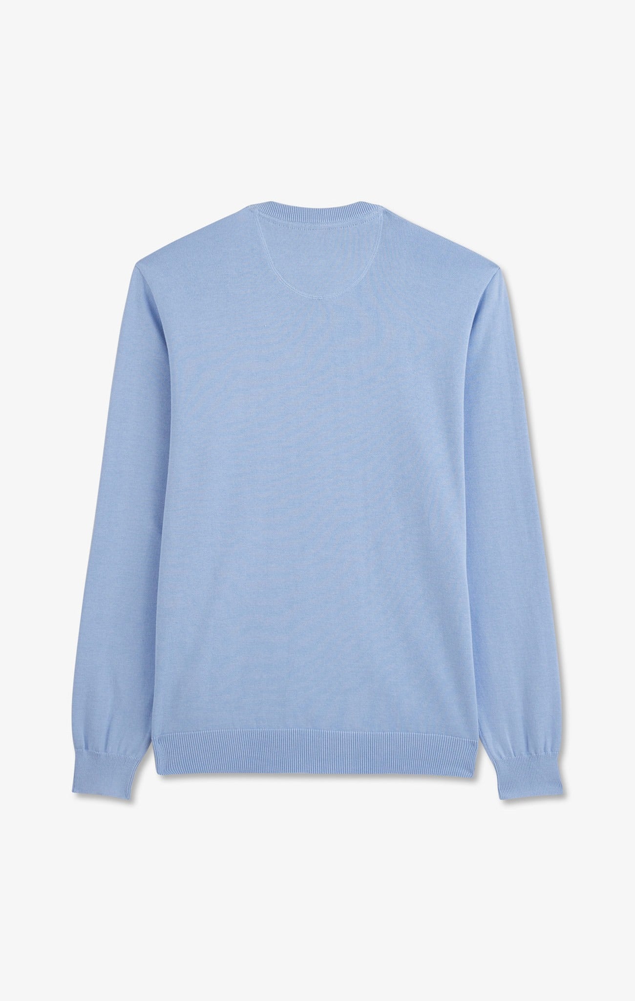 Pull bleu à col V en coton – Eden Park Pull bleu à col V en coton – Eden Park