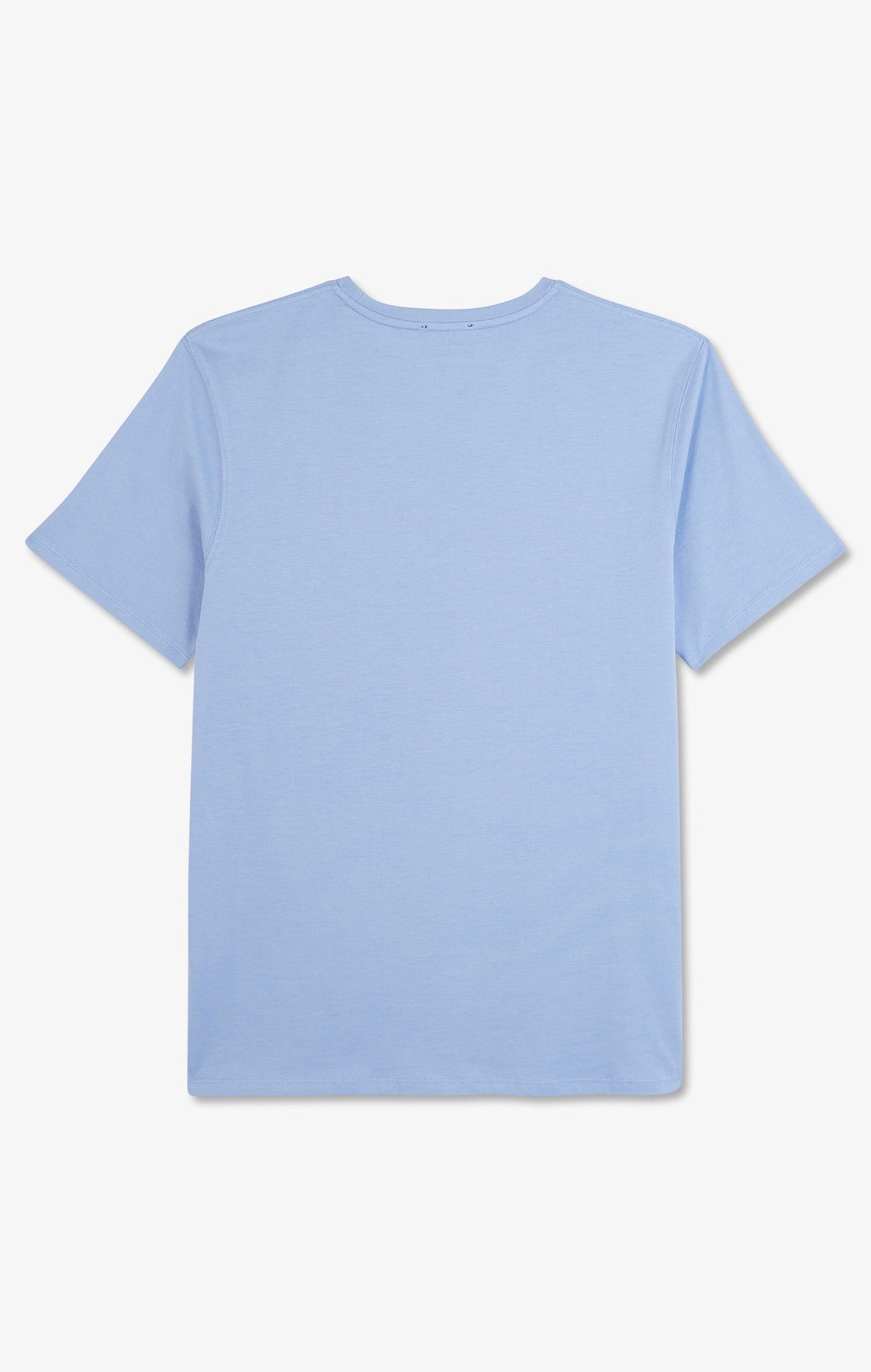 T-Shirt Blau Rundhalsausschnitt mit kurze Ärmel