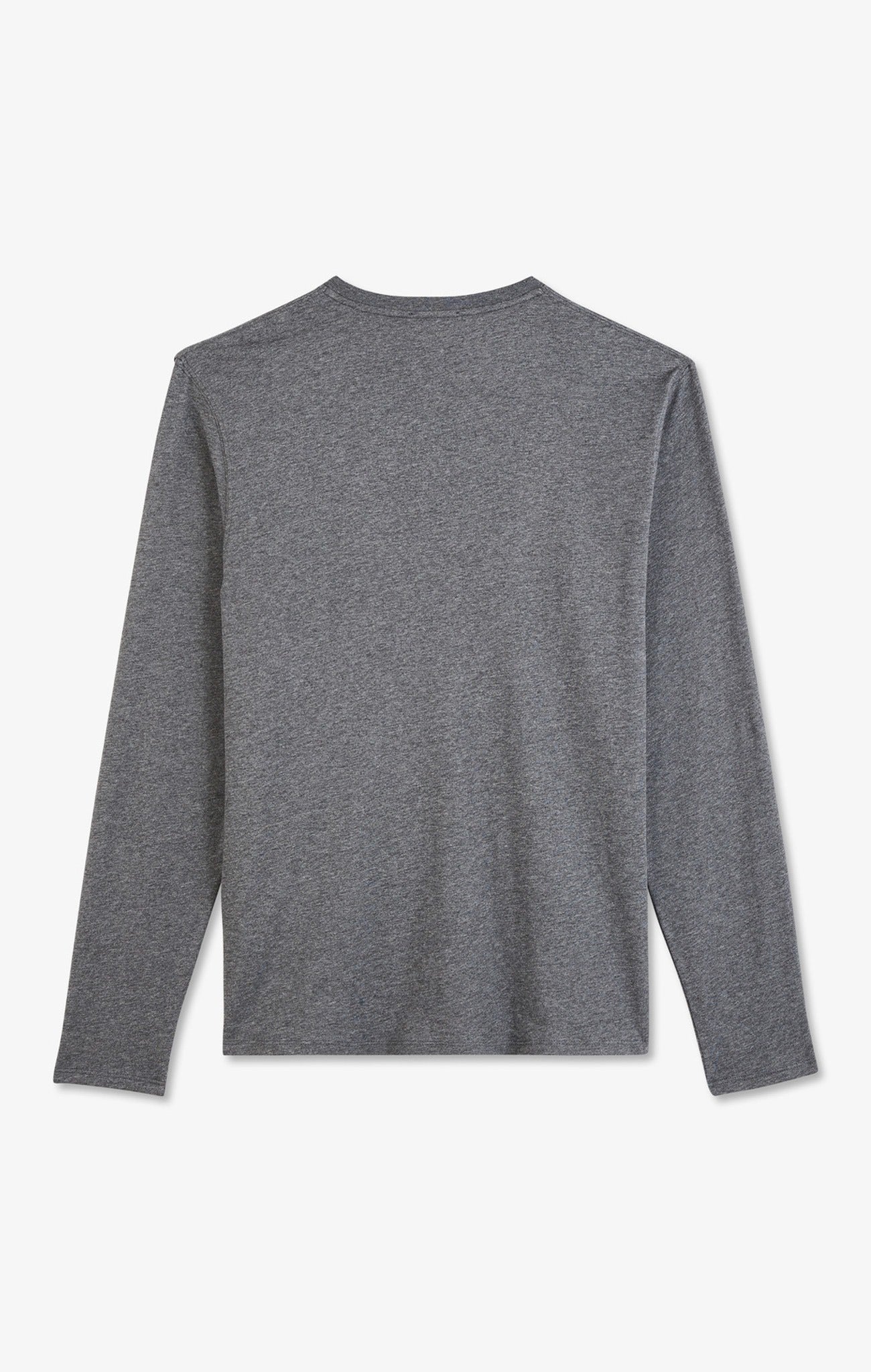 T-shirt grey crew neck with long sleeves