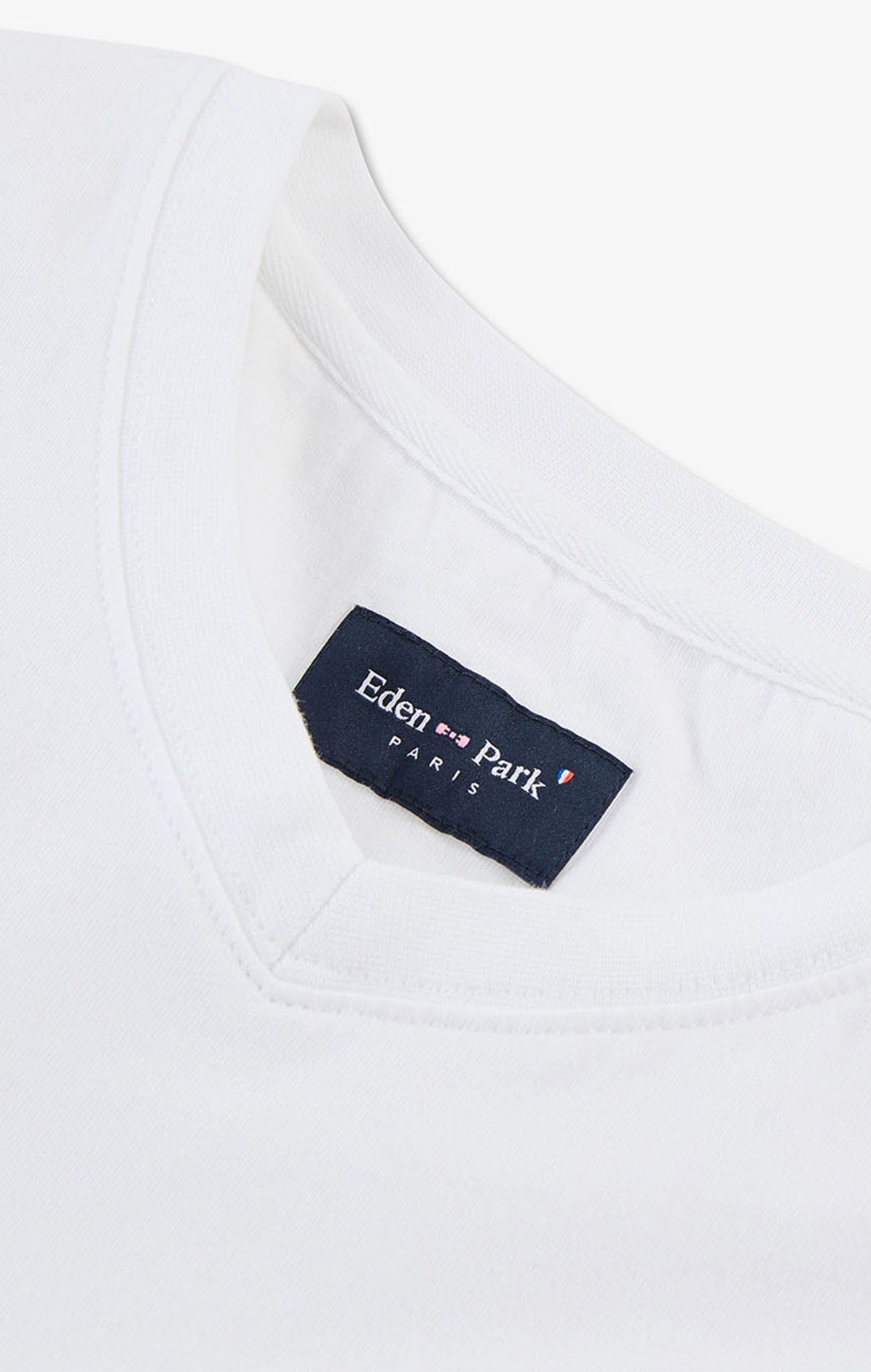 Pull Blanc Du Nil Col V à Boutons - Coton Blanc - Taille 4 (40/42) - Occasion Bon état