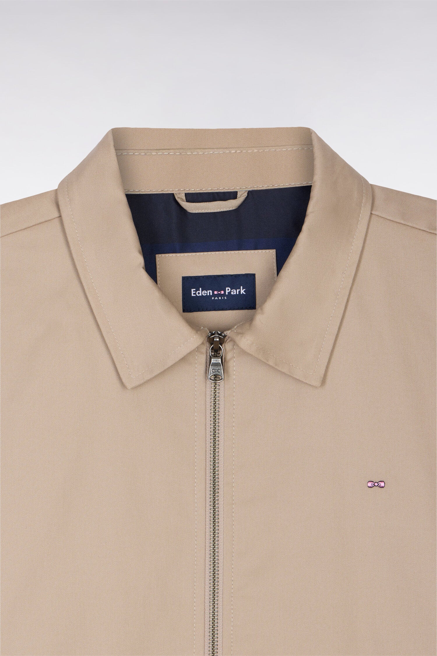Blouson beige rembourré