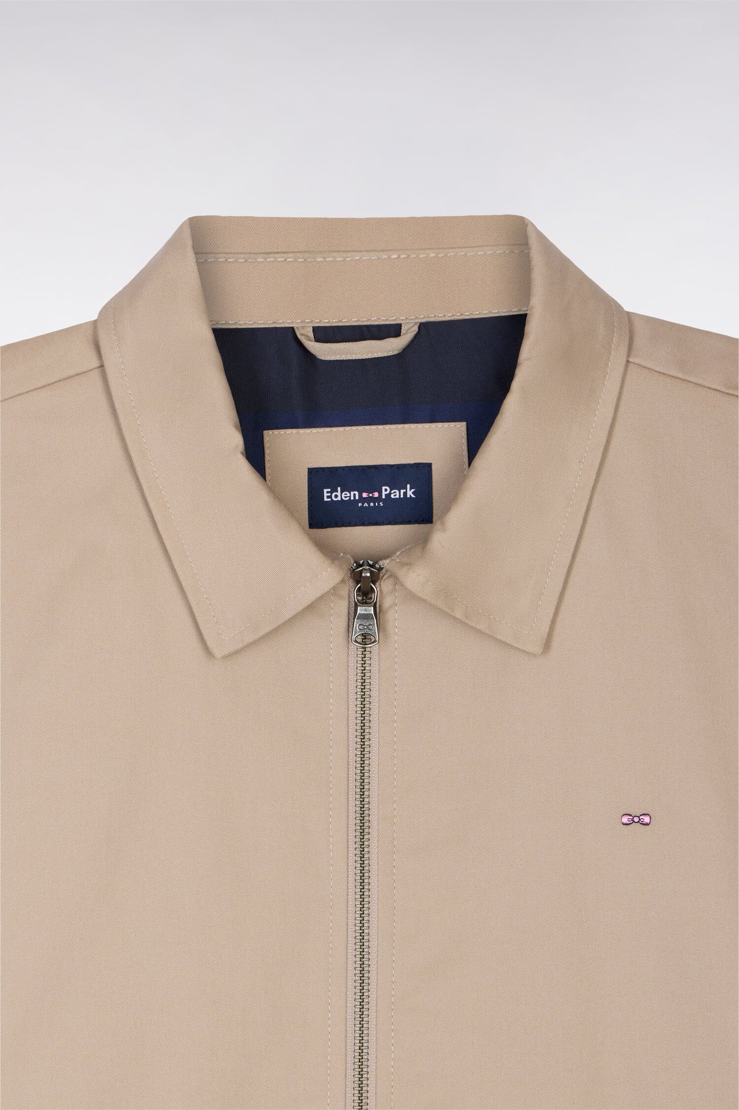 Blouson beige rembourré
