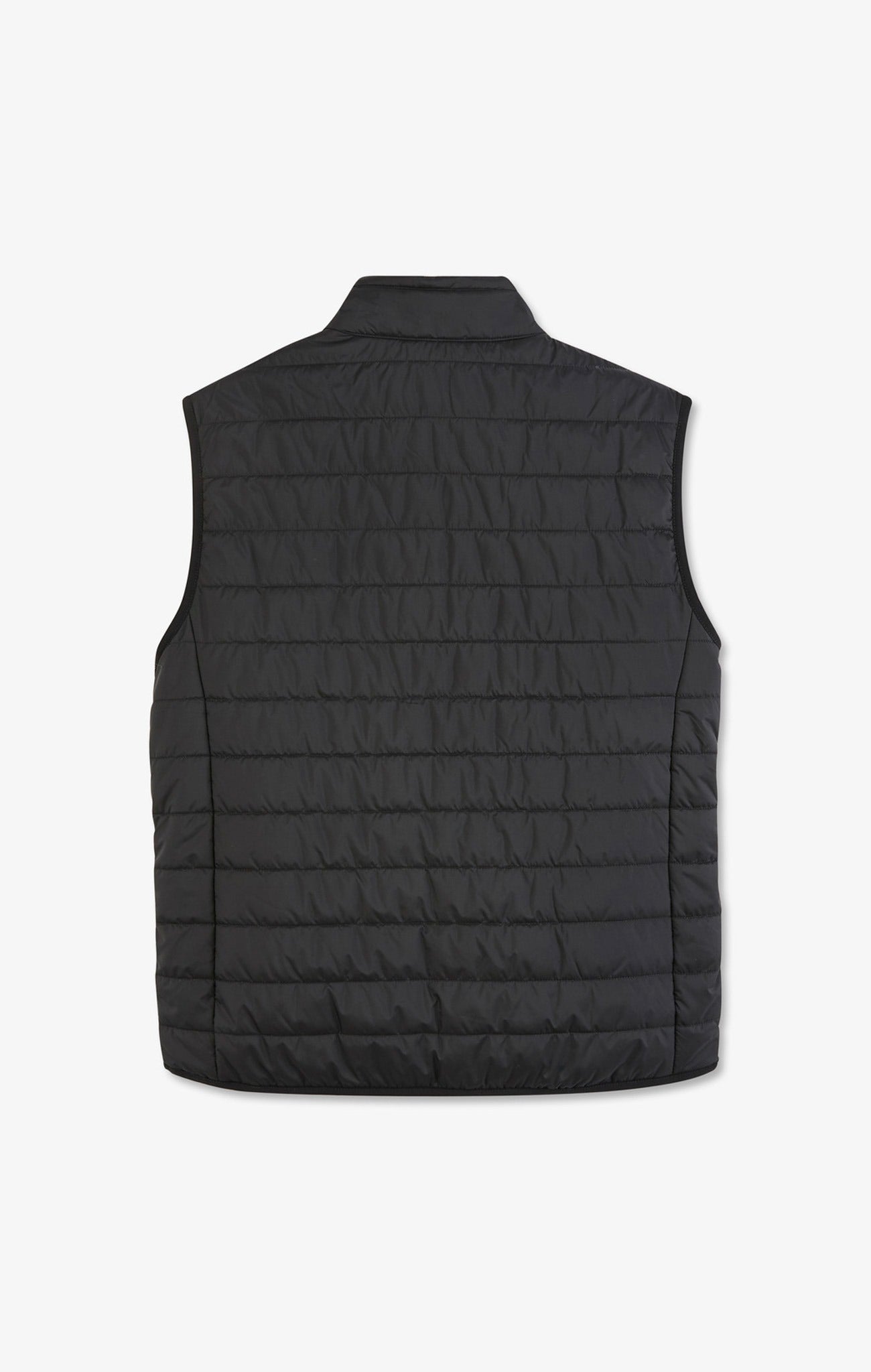 Black sleeveless down jacket