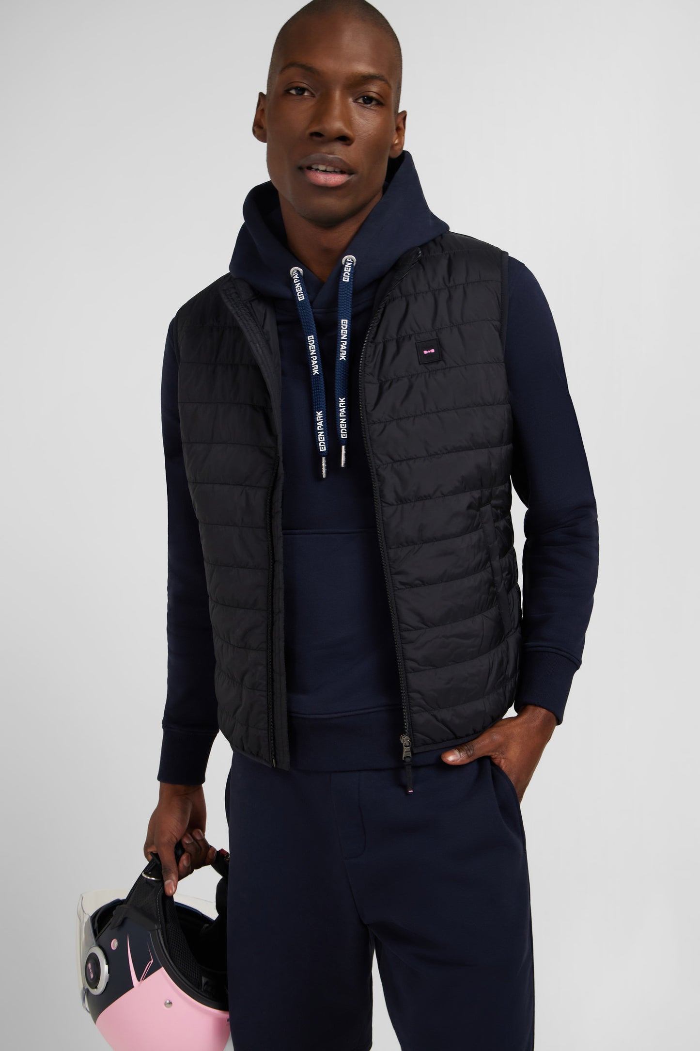 Doudoune Eden Eden Park Parka Homme Gilet Doudoune Eden Park Black